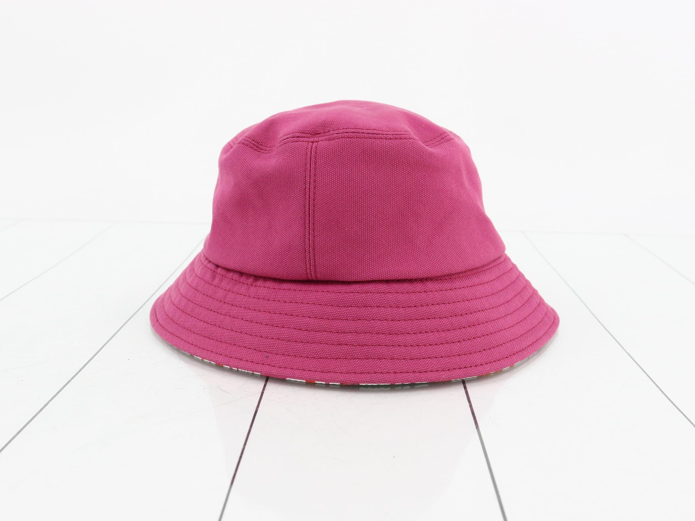 Canvas Coco Mark Bucket Hat, Size S — view 2