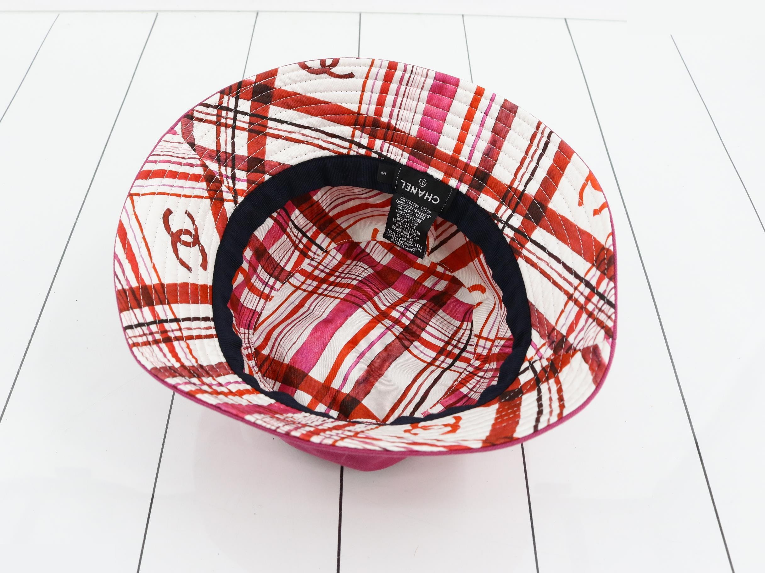 Canvas Coco Mark Bucket Hat, Size S — view 3