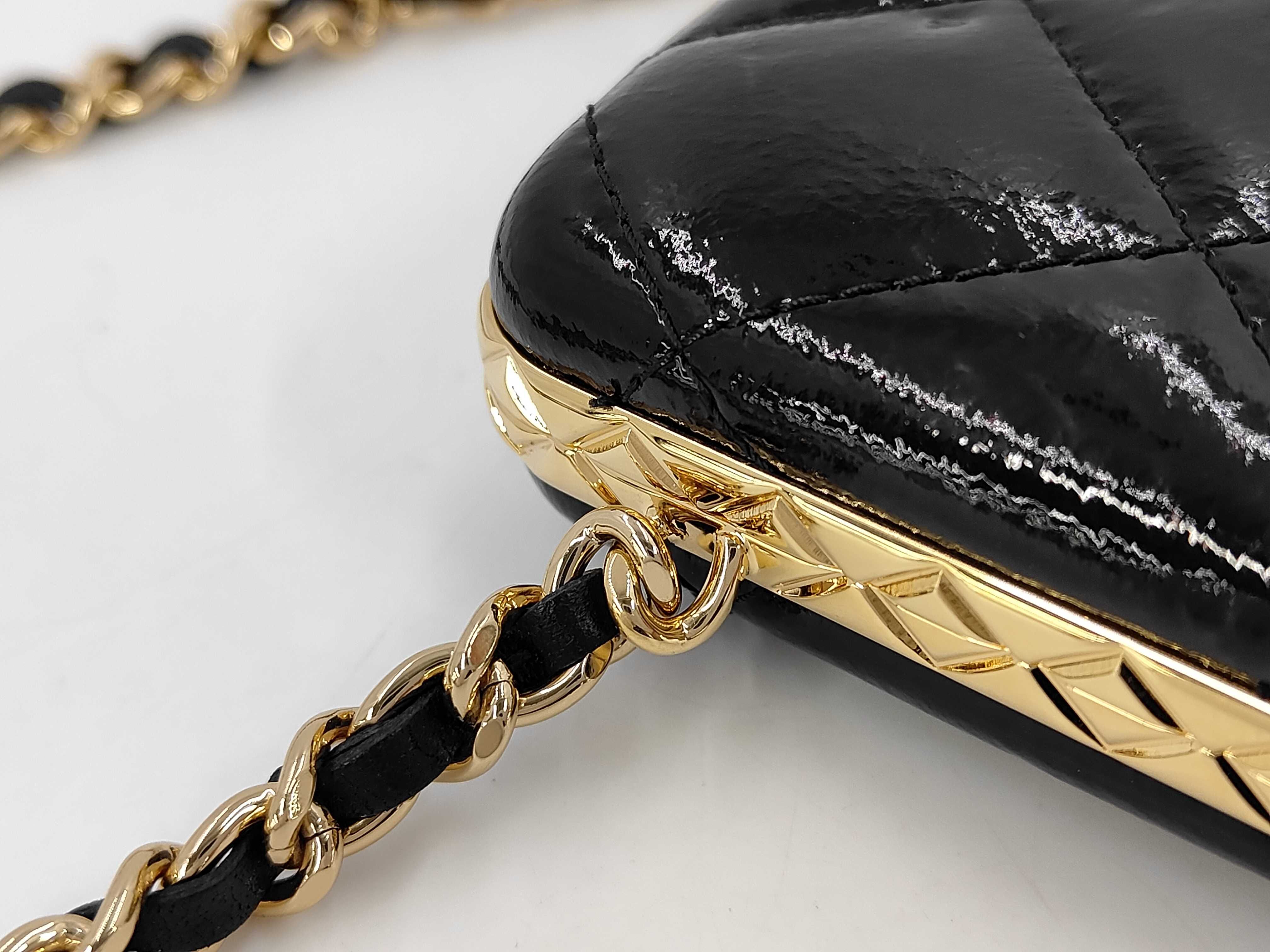 Matelassé Chain Shoulder Bag — view 5