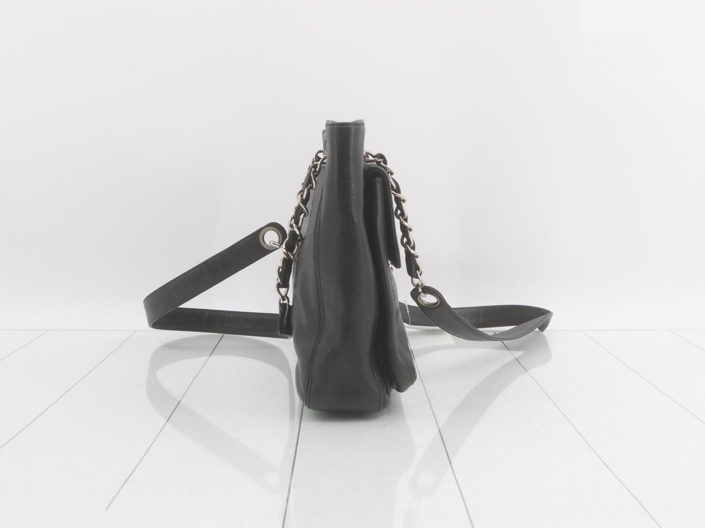 Vintage Classic Tote Bag, 1998 Vintage Caviar Chain — view 4