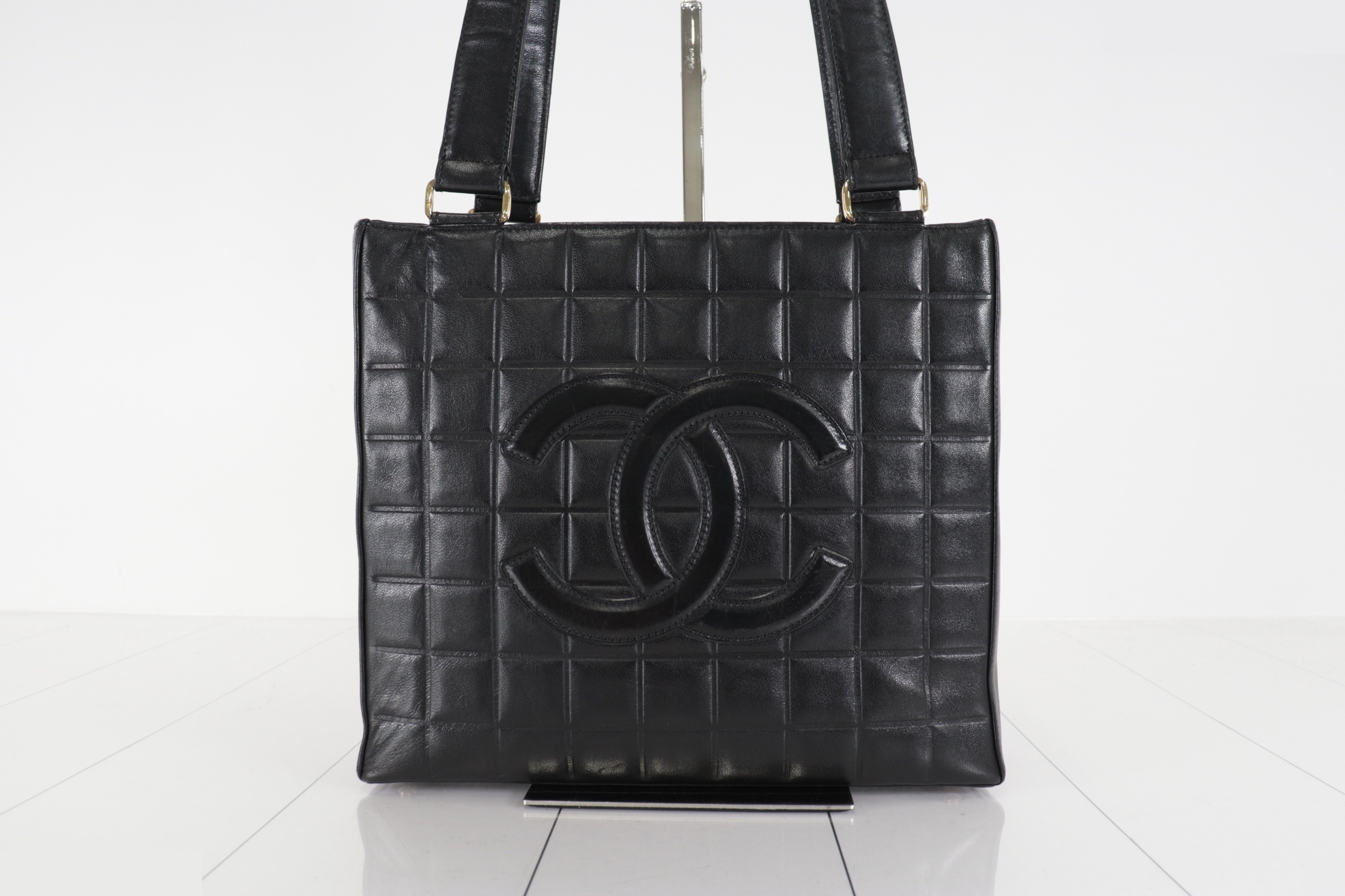 Coco Mark Lamb Tote Bag, Unit #7 — view 2