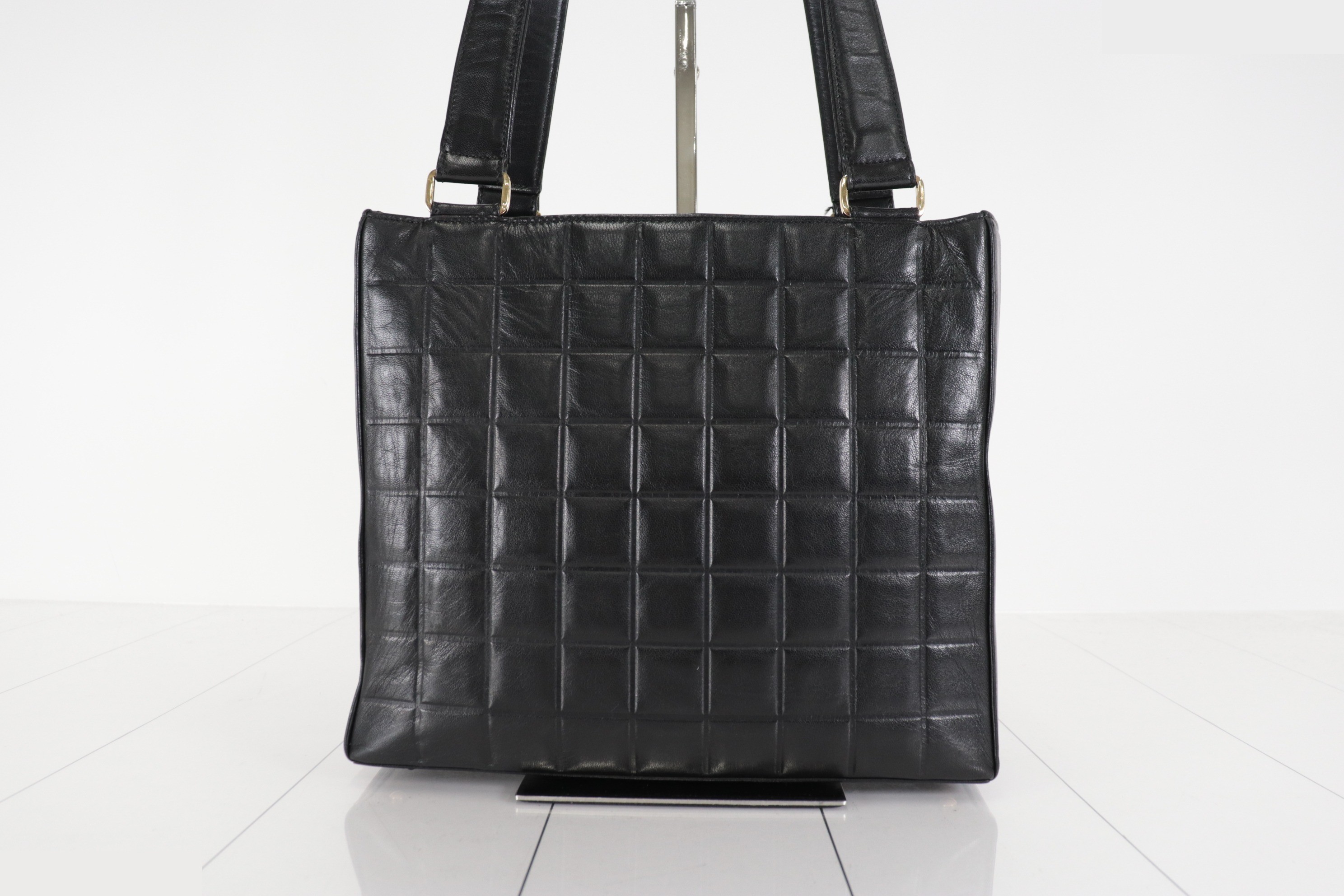 Coco Mark Lamb Tote Bag, Unit #7 — view 3