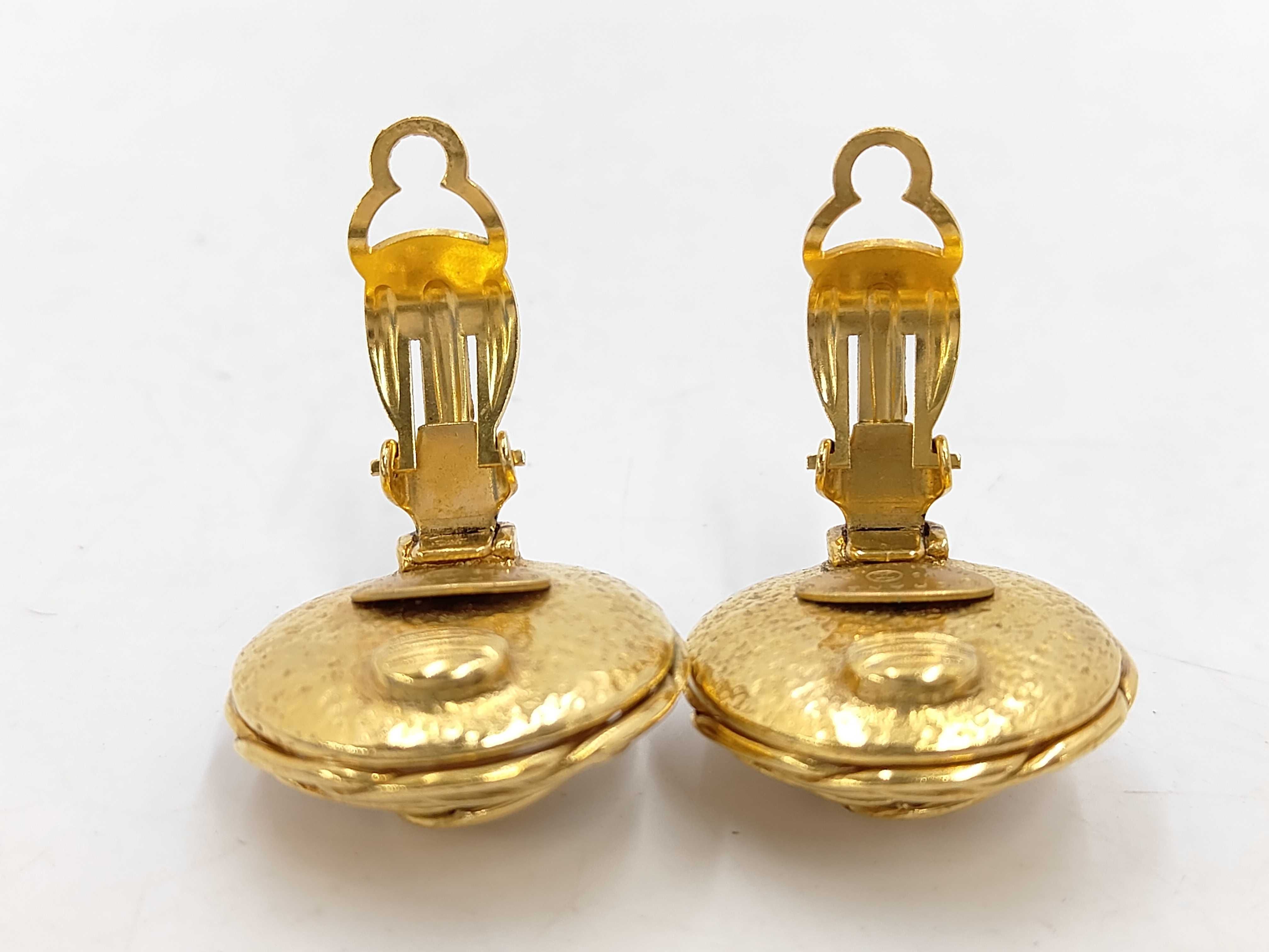 Coco Mark Faux Pearl Earrings 95P Earrings — view 4