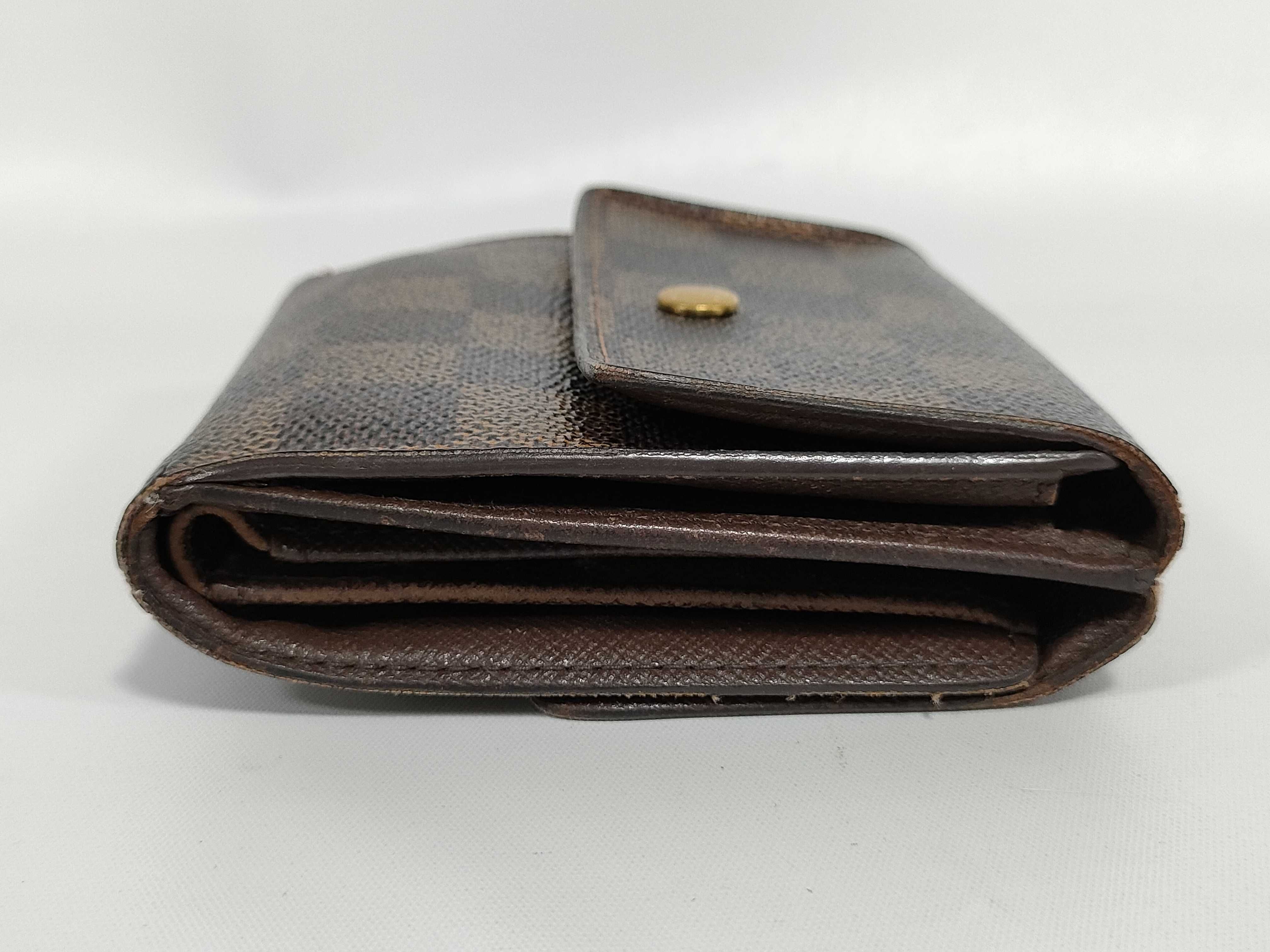 Damier N61652 Double Snap Wallet — view 3