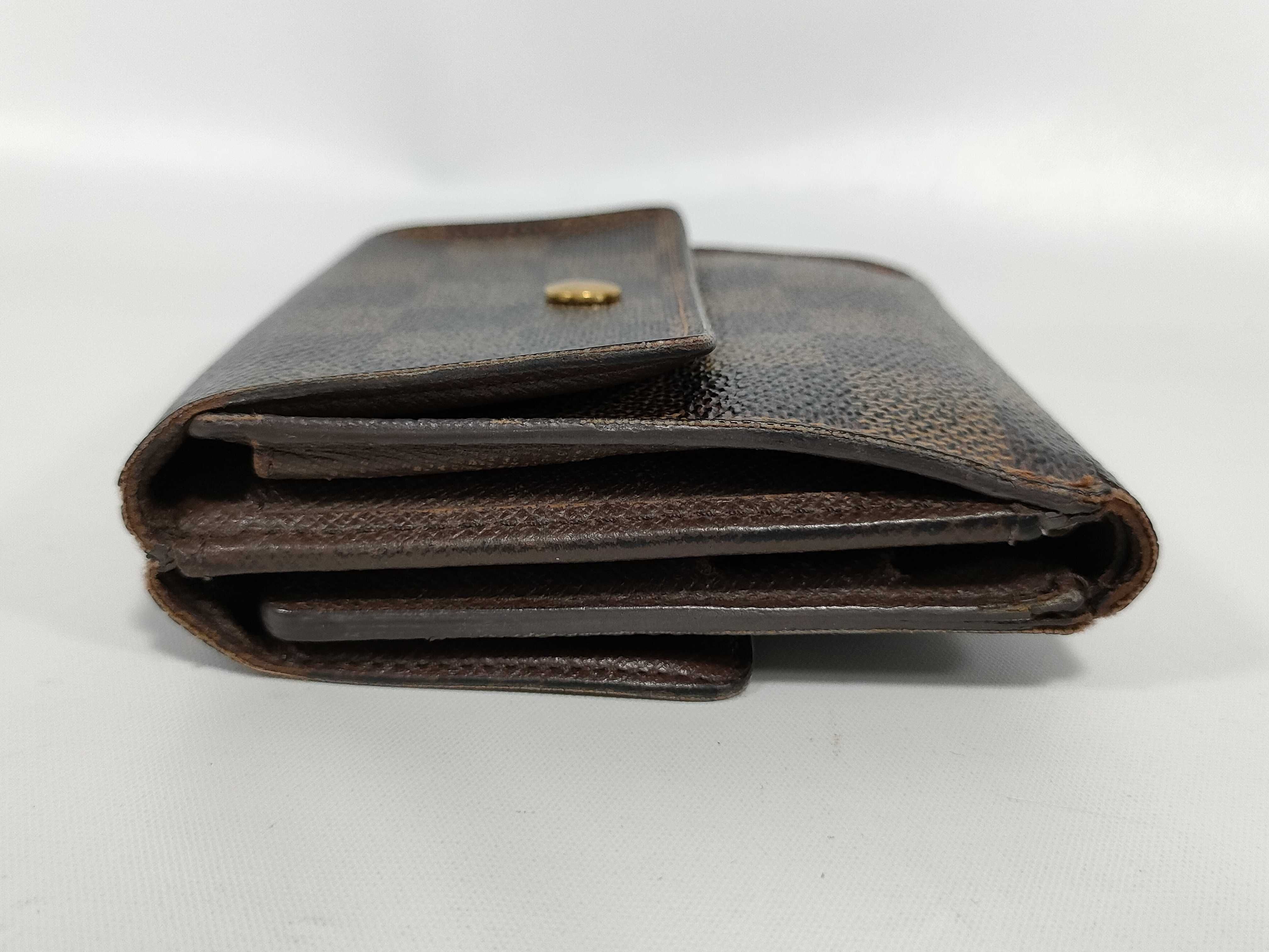 Damier N61652 Double Snap Wallet — view 6