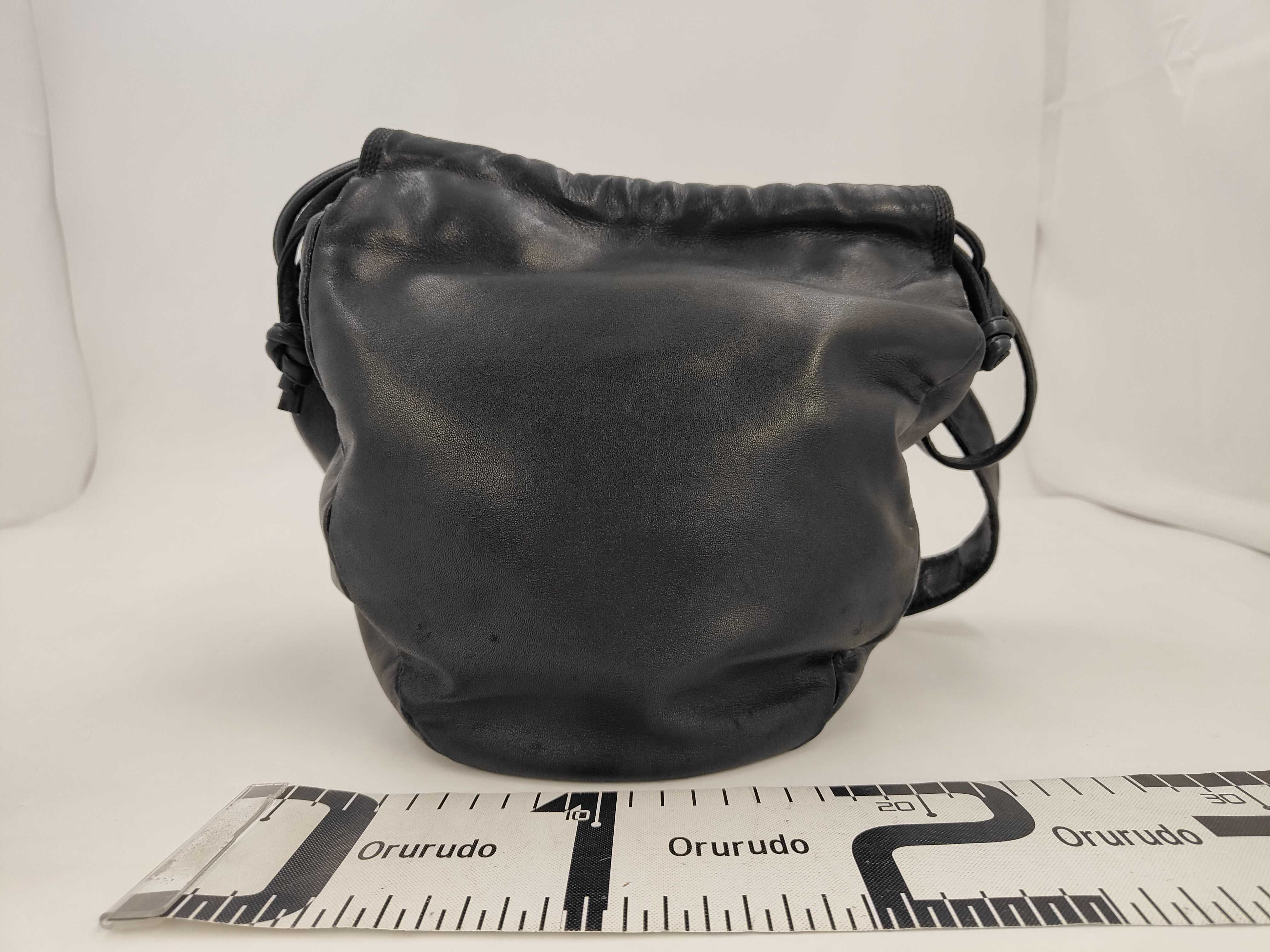 Anagram Nappa Tote Bag (Black) — view 2