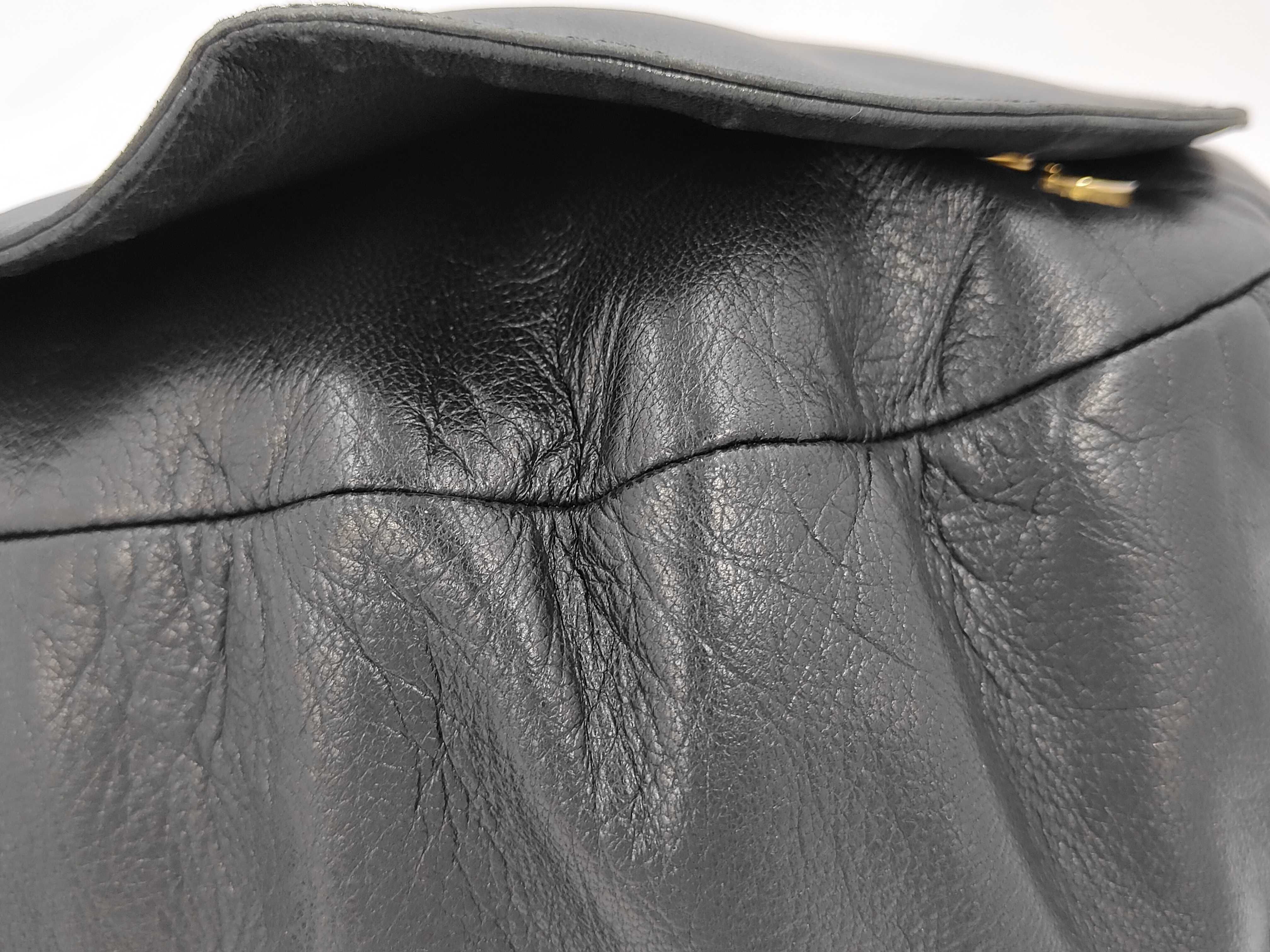 Anagram Nappa Tote Bag (Black) — view 6