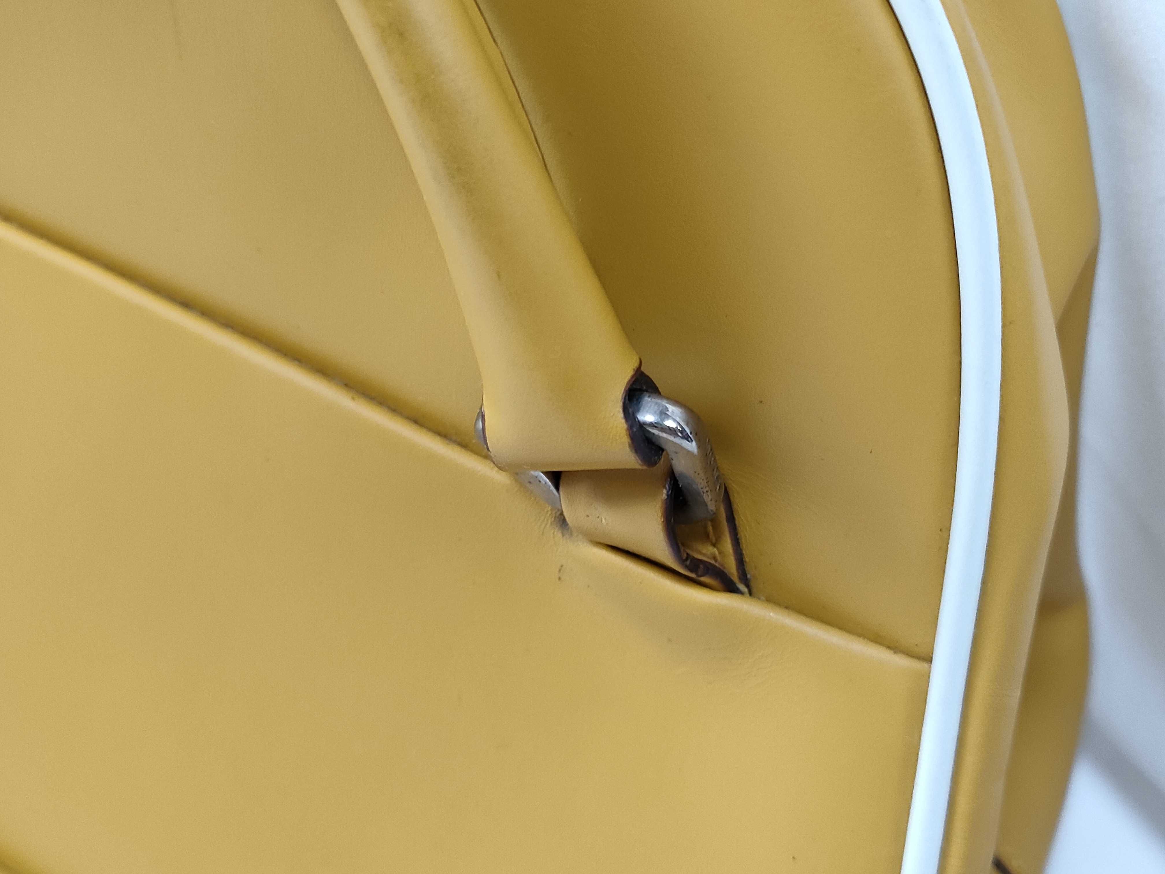 bag, yellow handbag — view 3