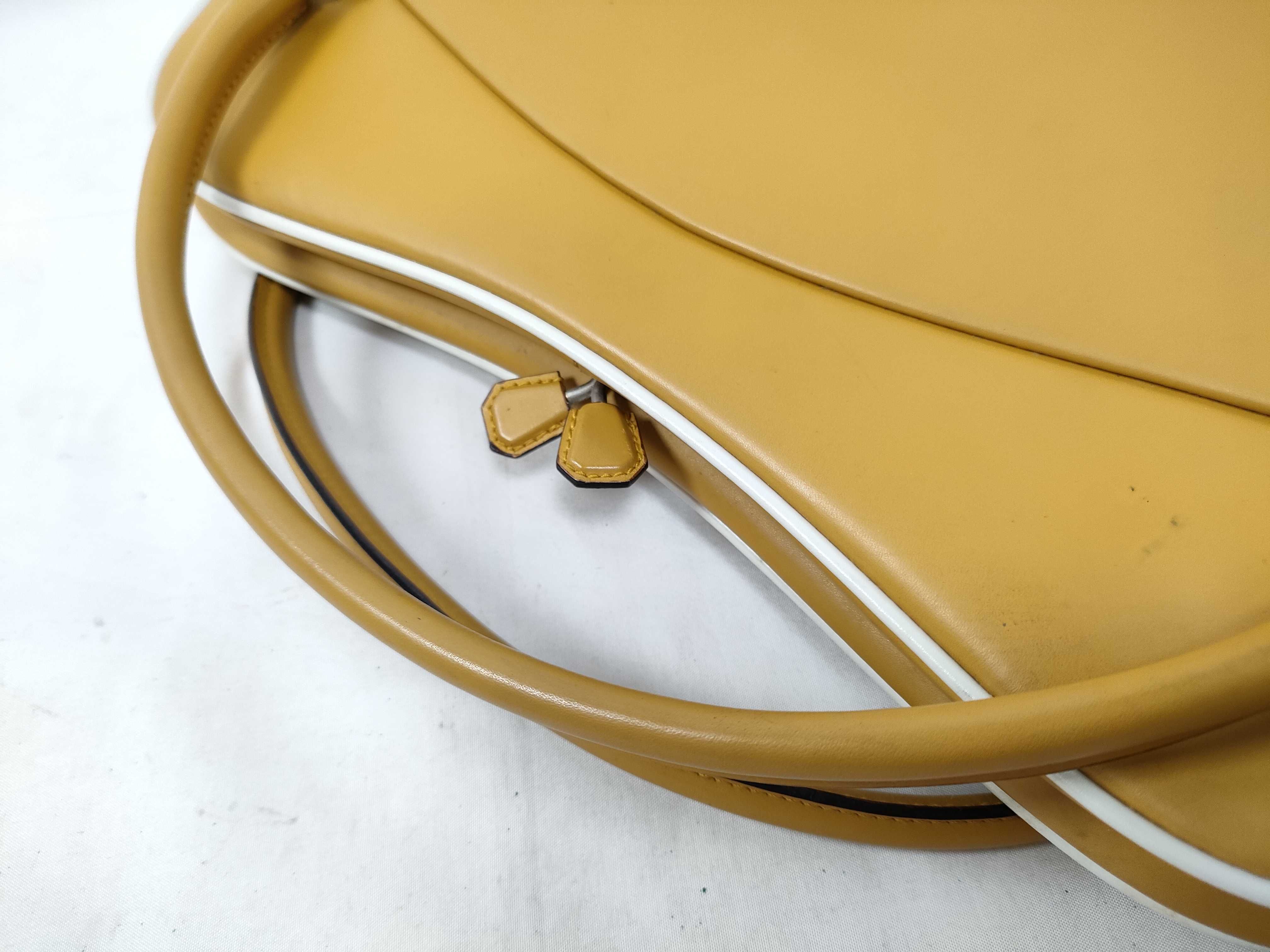 bag, yellow handbag — view 5