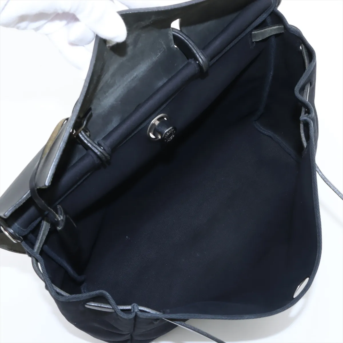 Ale Bag GM Toile Officier x Vash Hunter Black Silver Hardware D:2000 — view 8