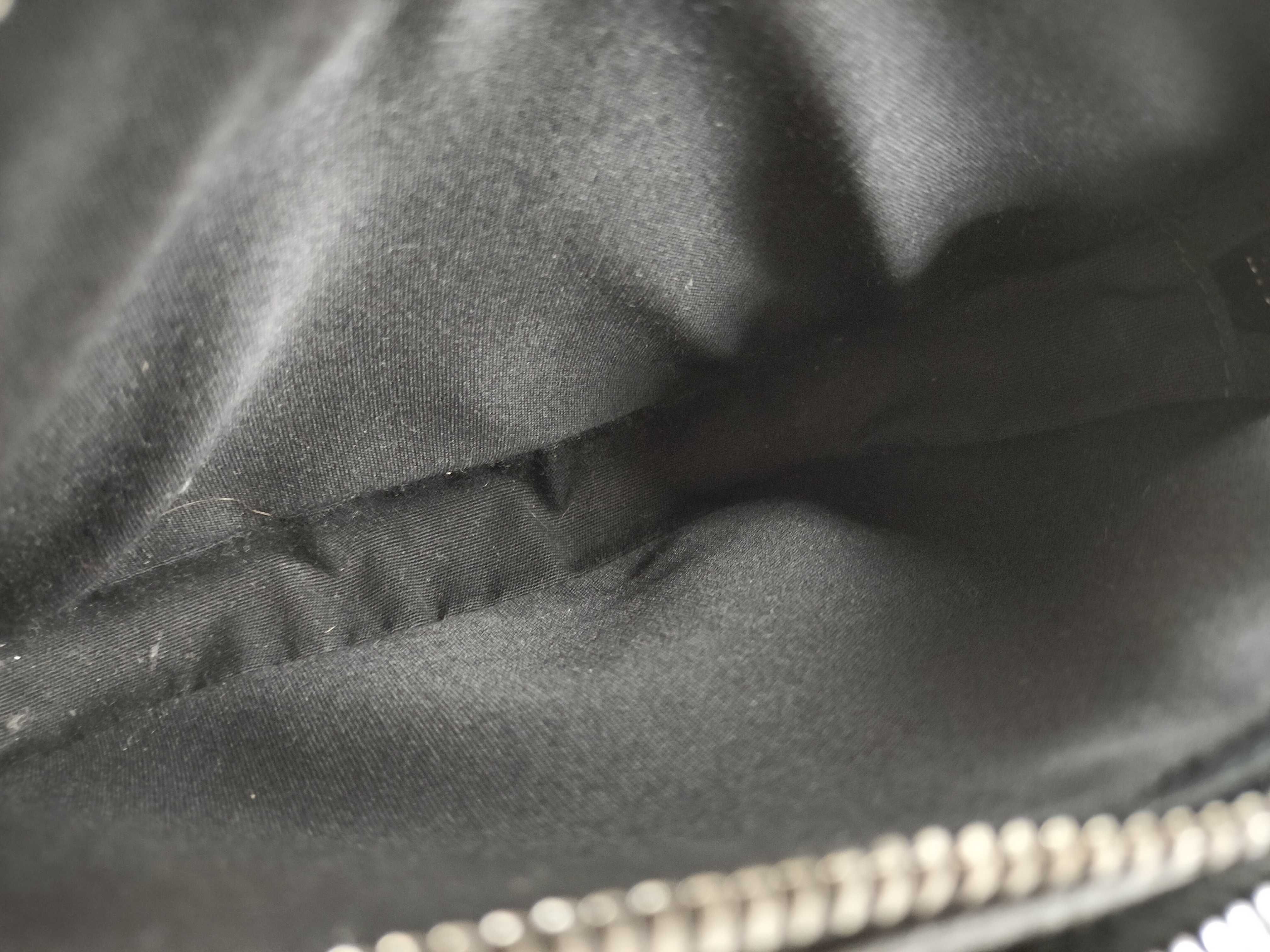 Trotter Christian Dior Oblique Jacquard Shoulder Bag, Gray x Black — view 11