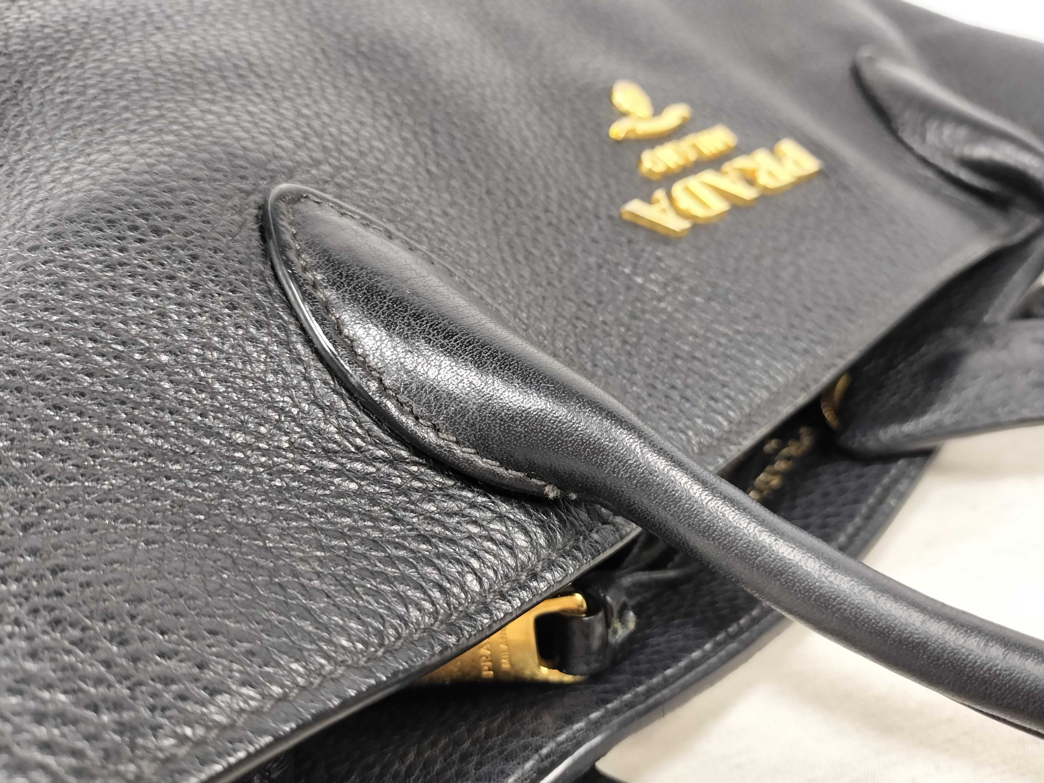 2-way Vitello Handbag Shoulder Bag Tote Bag — view 5