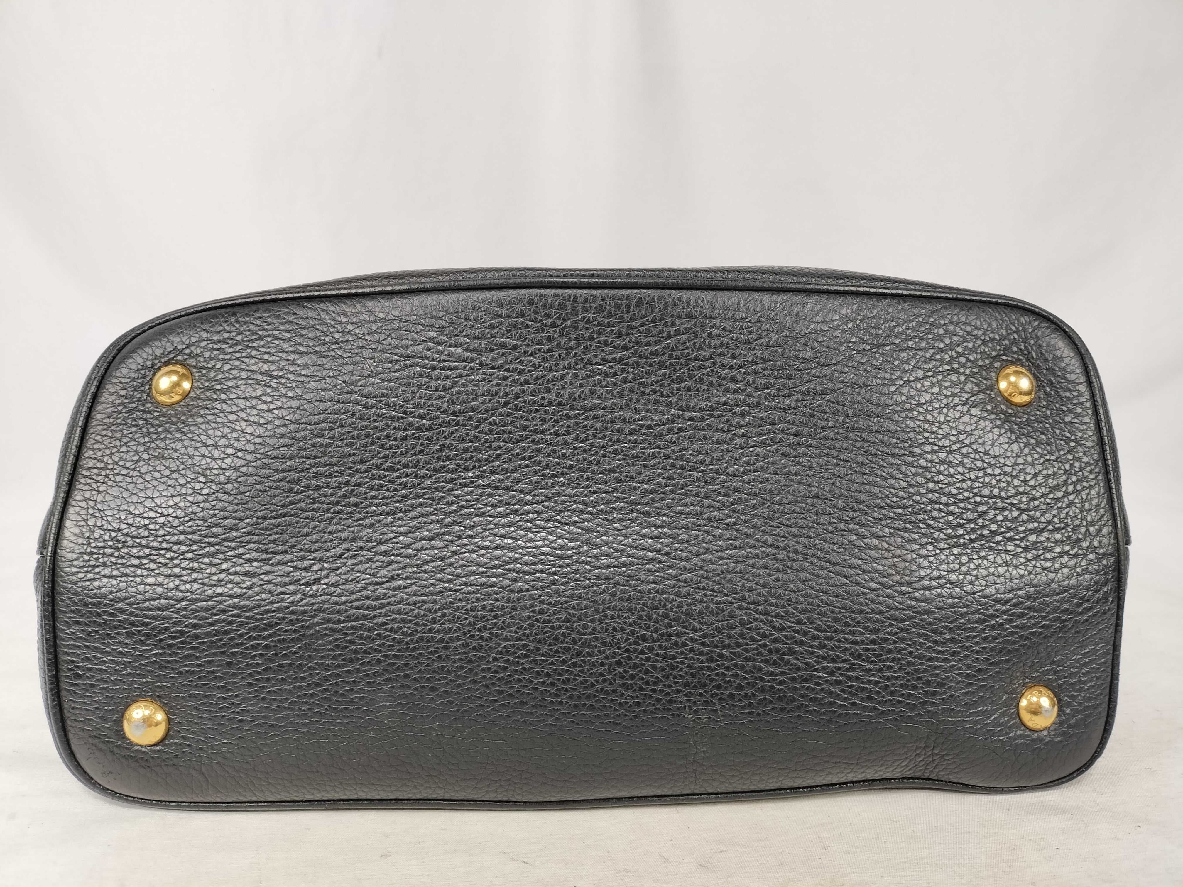2-way Vitello Handbag Shoulder Bag Tote Bag — view 7