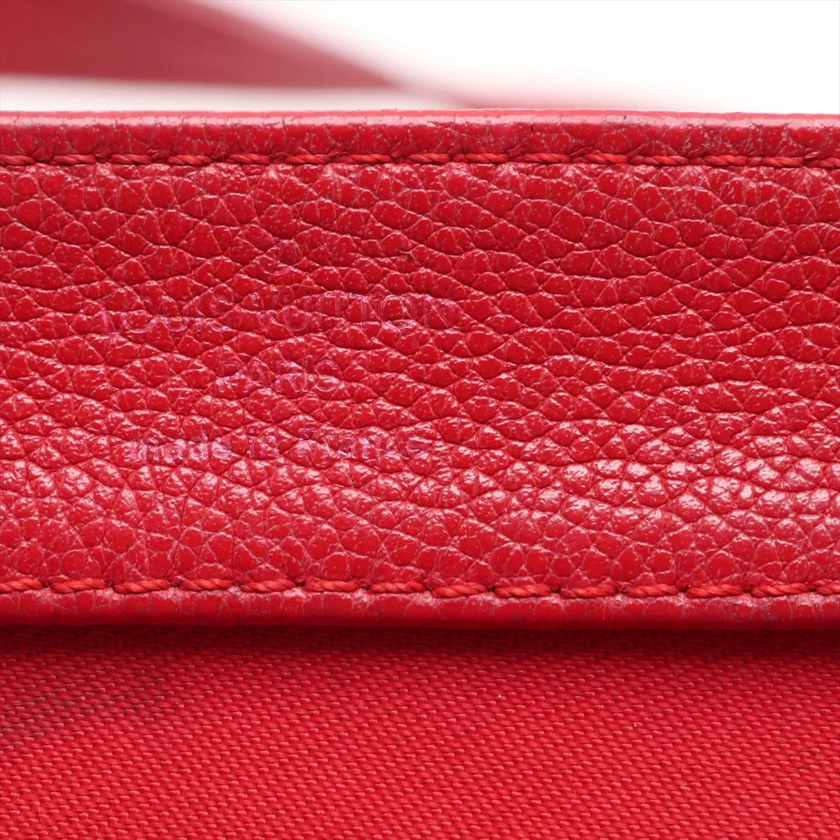 LV Logo Lockme 2BB M51202 DU3155 Red — view 8