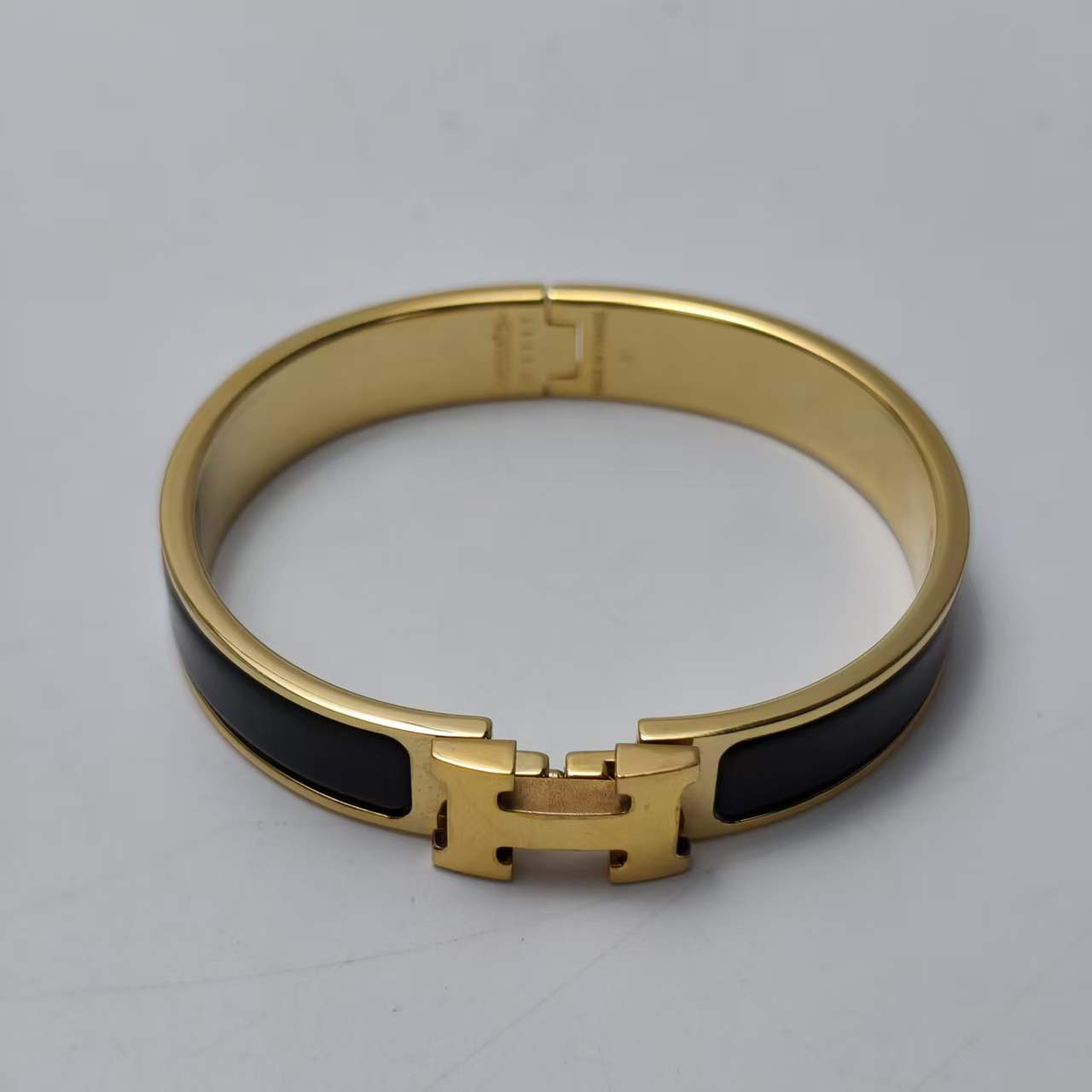 【*Shipped from: China*】HERMES Plated/Enamel Bracelet Bracelet/Bangle