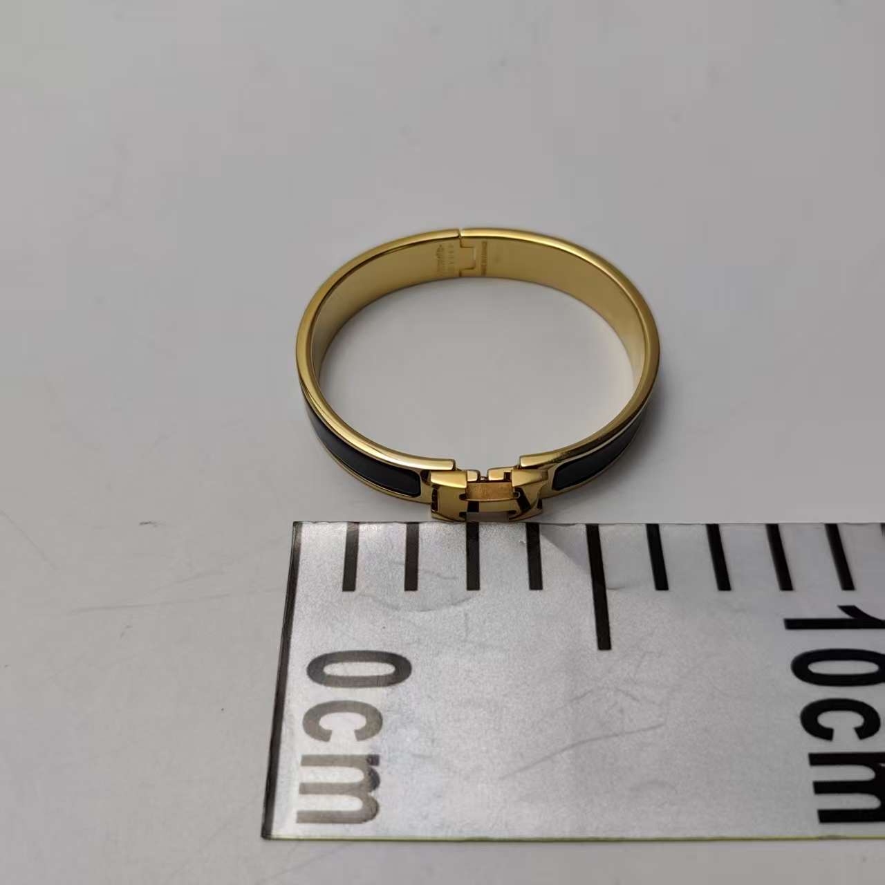 【*Shipped from: China*】HERMES Plated/Enamel Bracelet Bracelet/Bangle — view 2