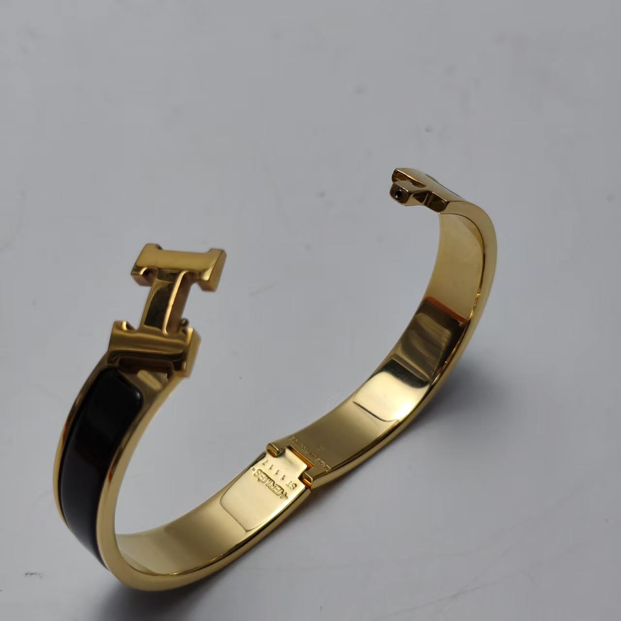 【*Shipped from: China*】HERMES Plated/Enamel Bracelet Bracelet/Bangle — view 5
