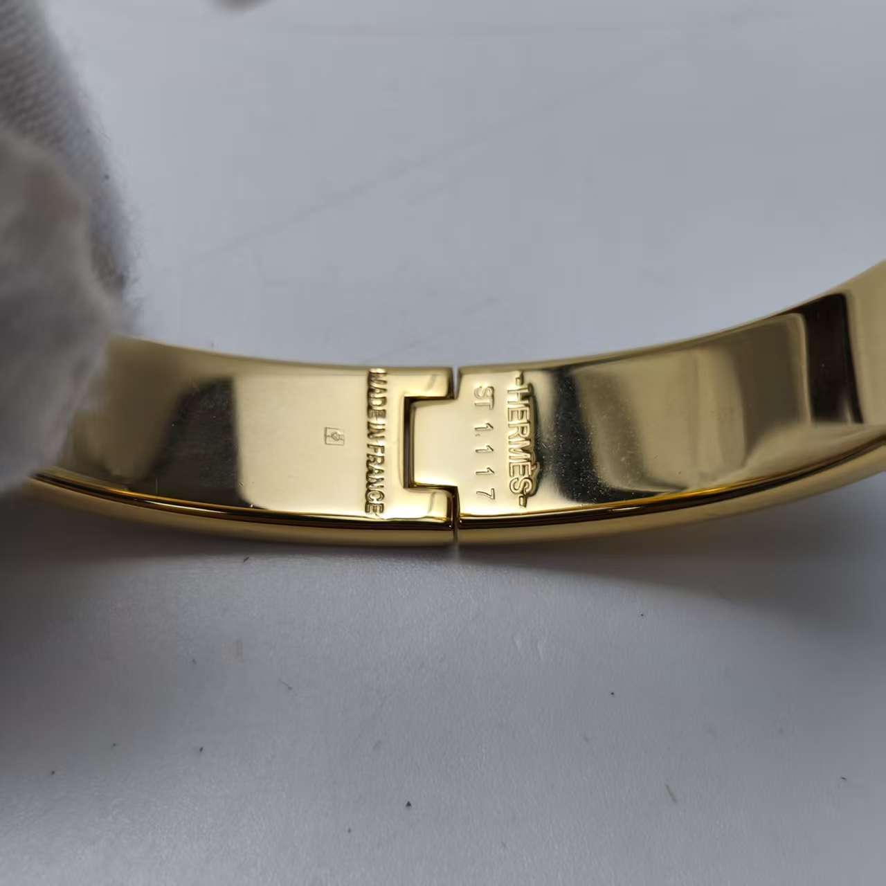 【*Shipped from: China*】HERMES Plated/Enamel Bracelet Bracelet/Bangle — view 7