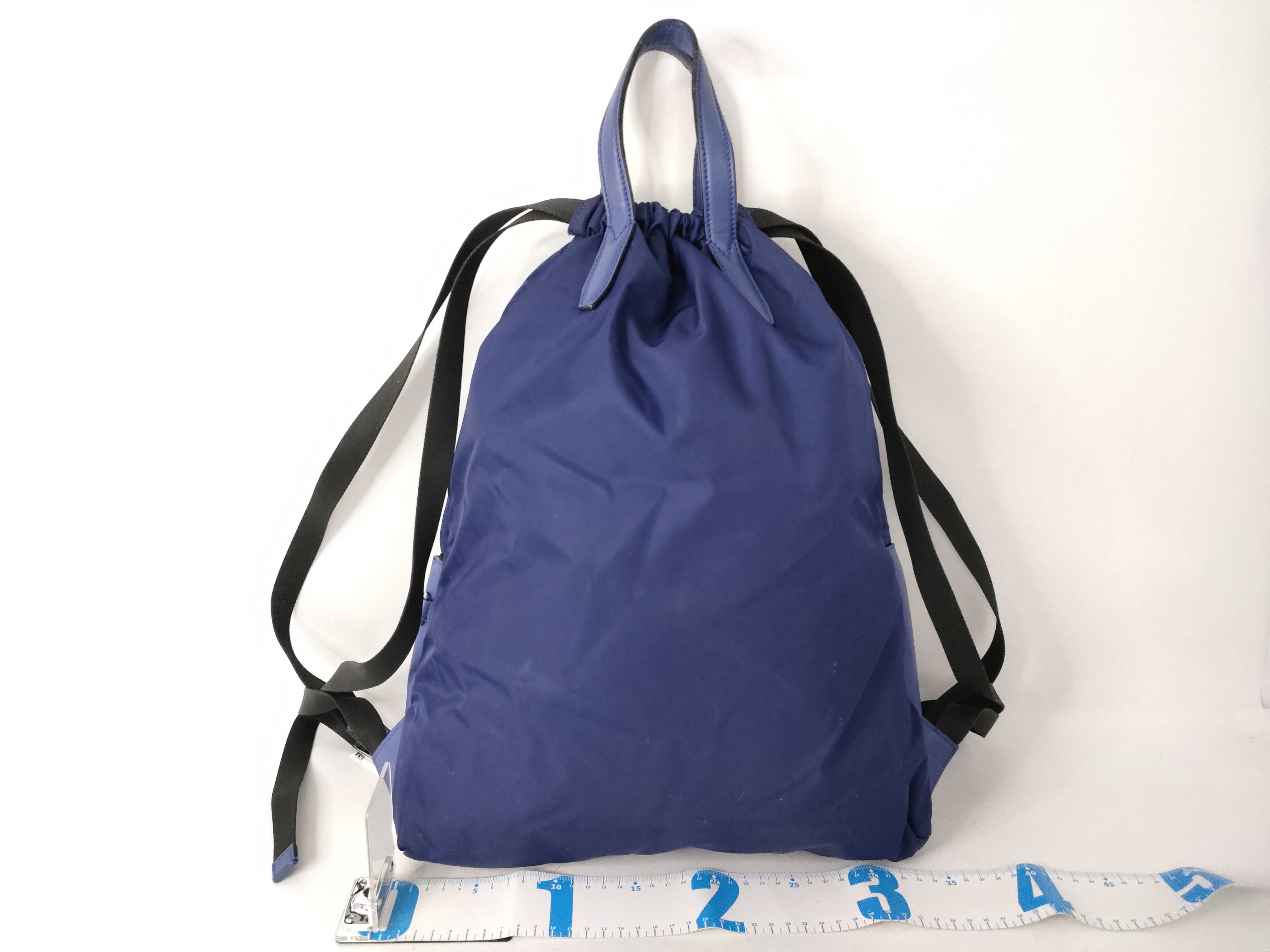 backpack, blue rucksack — view 2