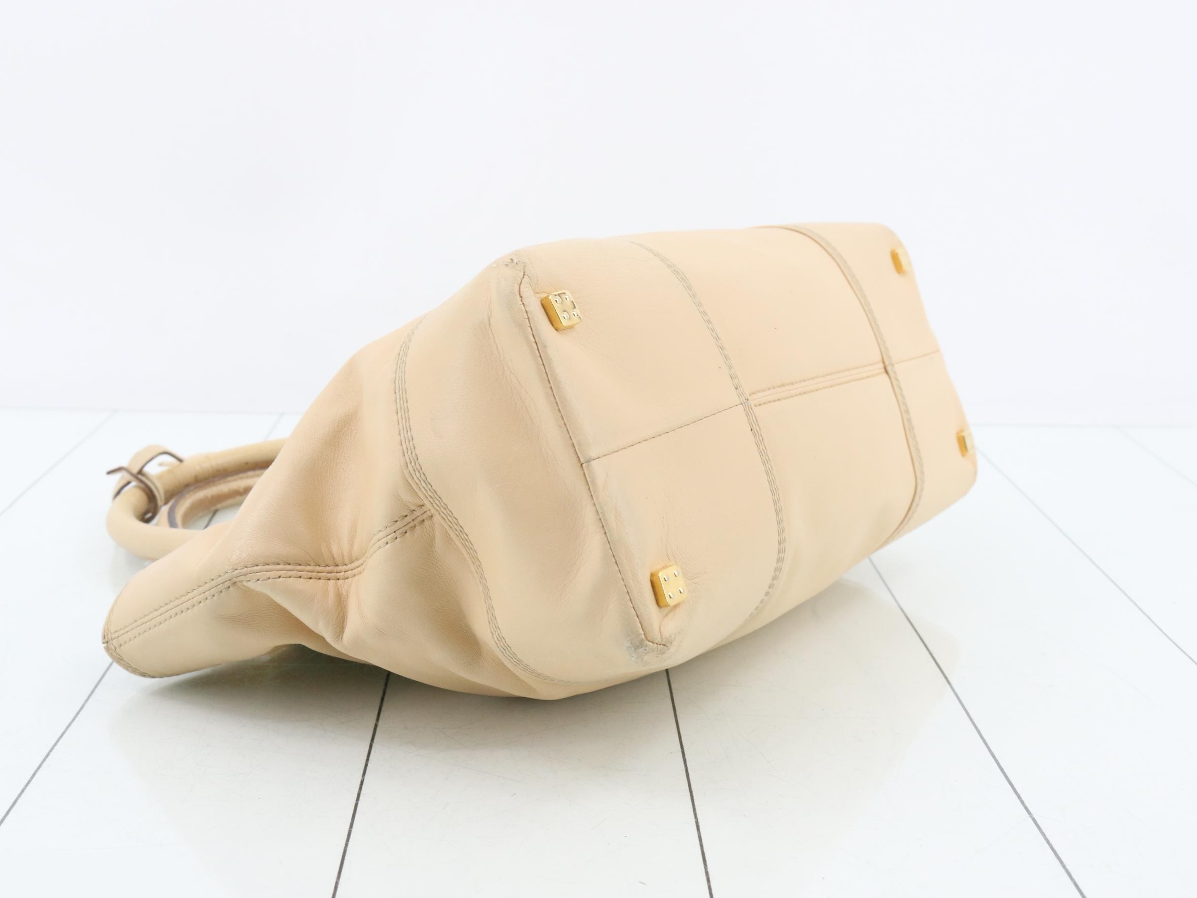Anagram Nappa Handbag with Clochette — view 5