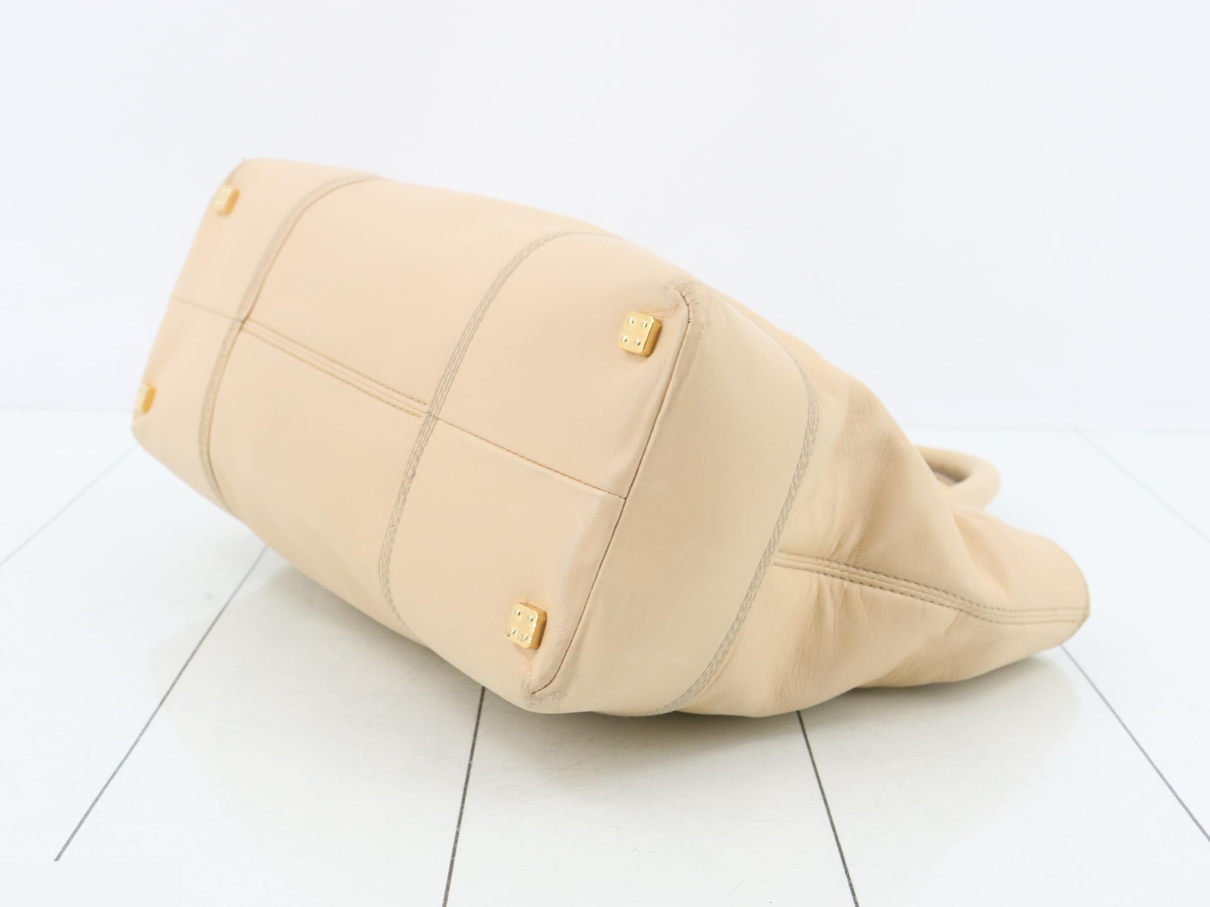 Anagram Nappa Handbag with Clochette — view 6