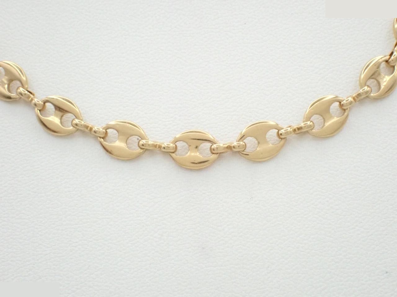 Necklace, GP (Gold Plated), neck circumference approximately 40cm