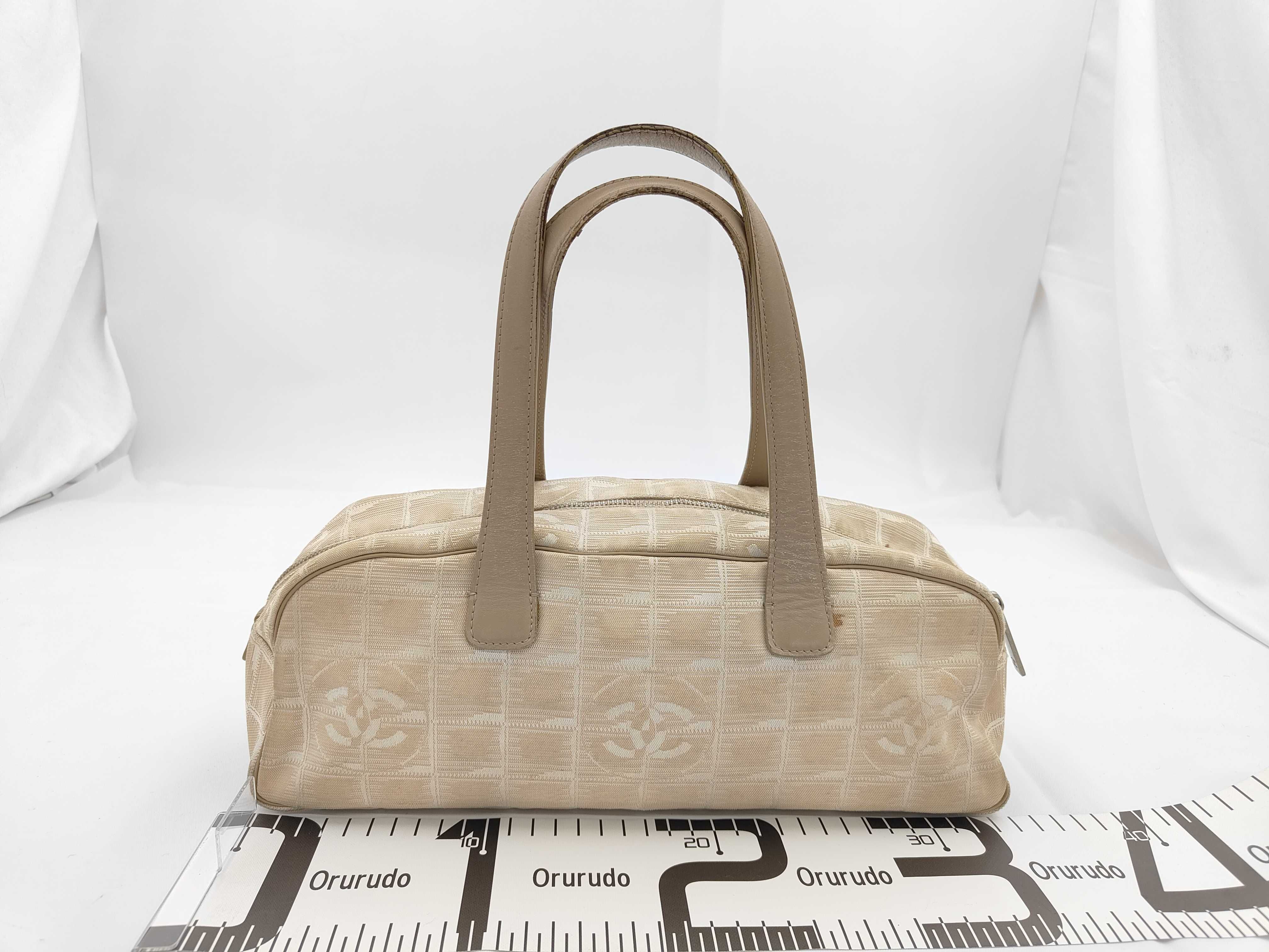 New Travel Bowling Bag, Nylon, Beige, 7586014, Handbag — view 2