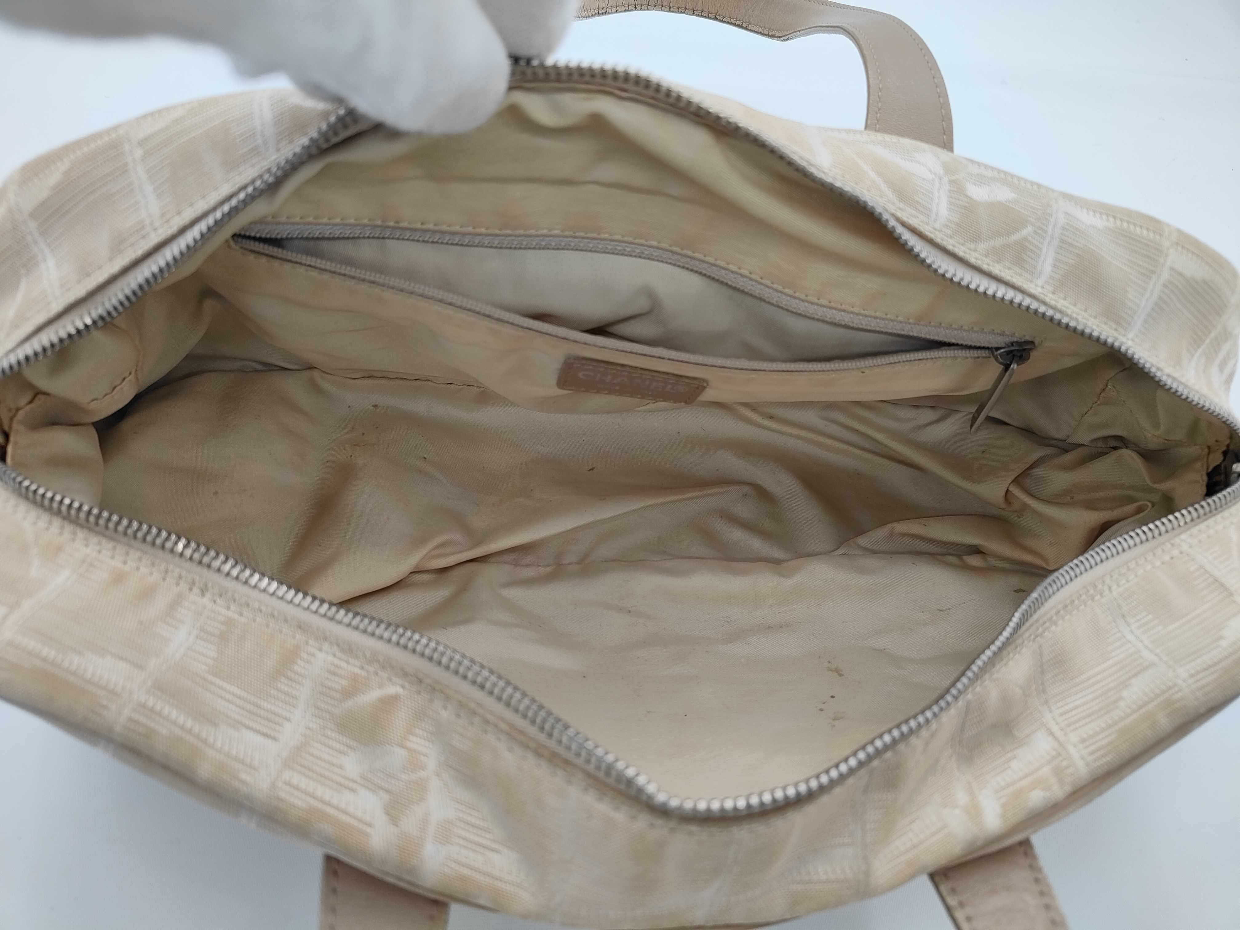 New Travel Bowling Bag, Nylon, Beige, 7586014, Handbag — view 9