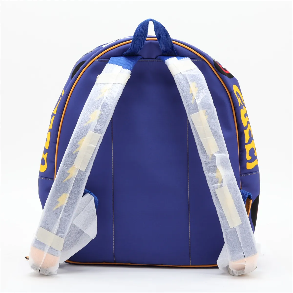 Children's 580435 Nylon x Leather Backpack/Rucksack Blue — view 2