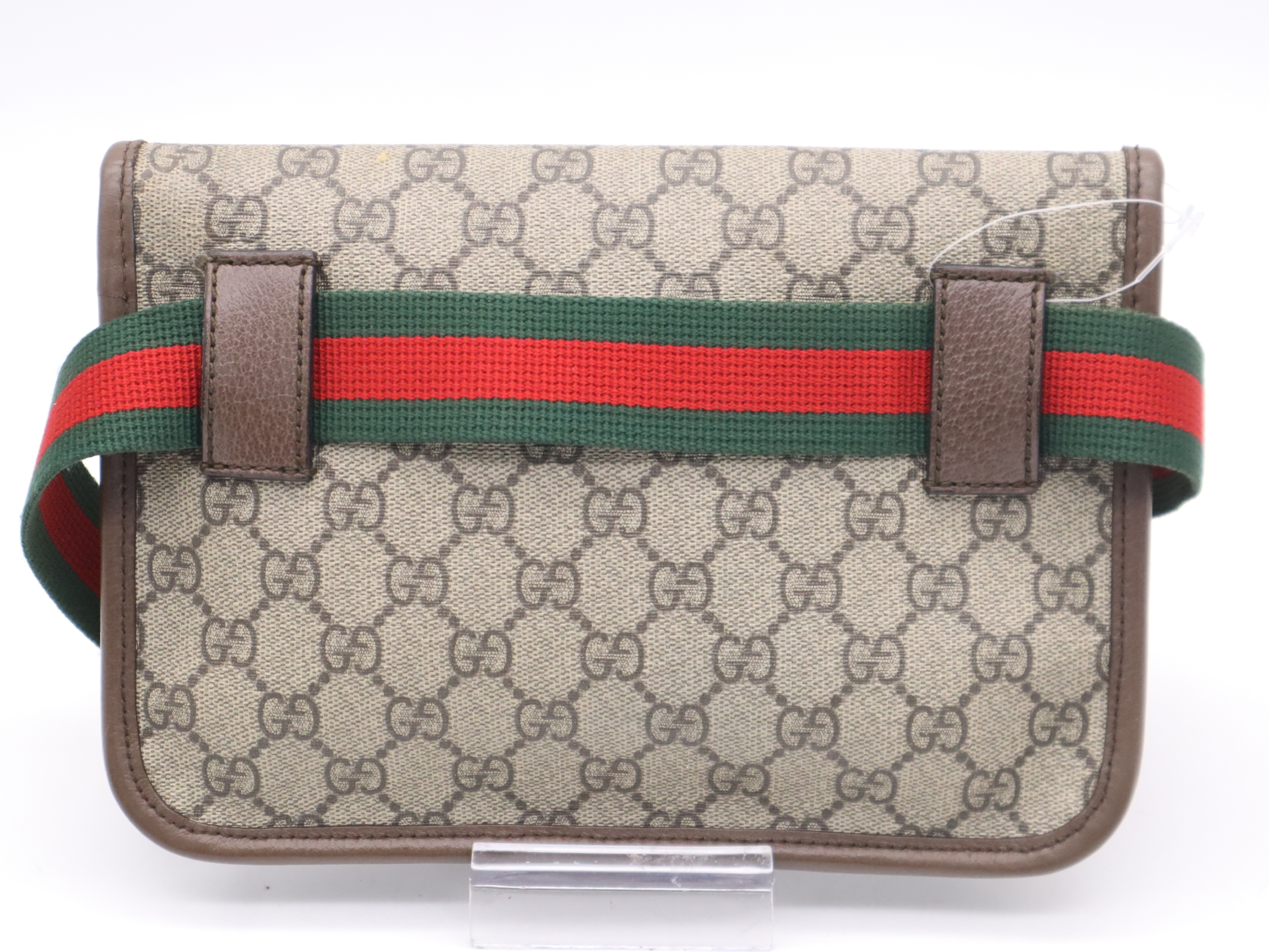 493930 GG Supreme x Sherry Line Shoulder Bag, Brown, Gold Hardware, with Dust Bag. — view 2