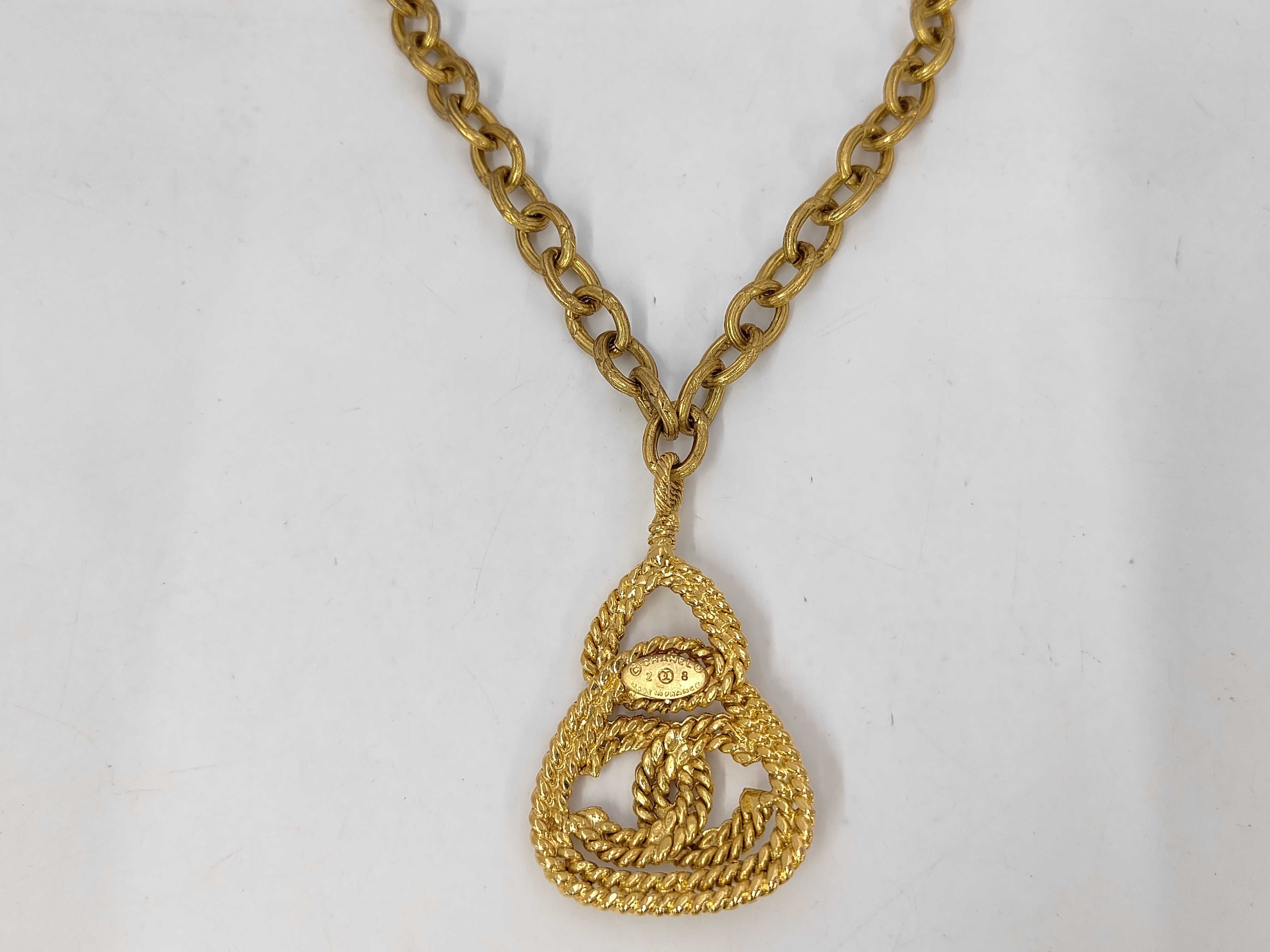 Rope Coco Necklace Gold Necklace — view 2