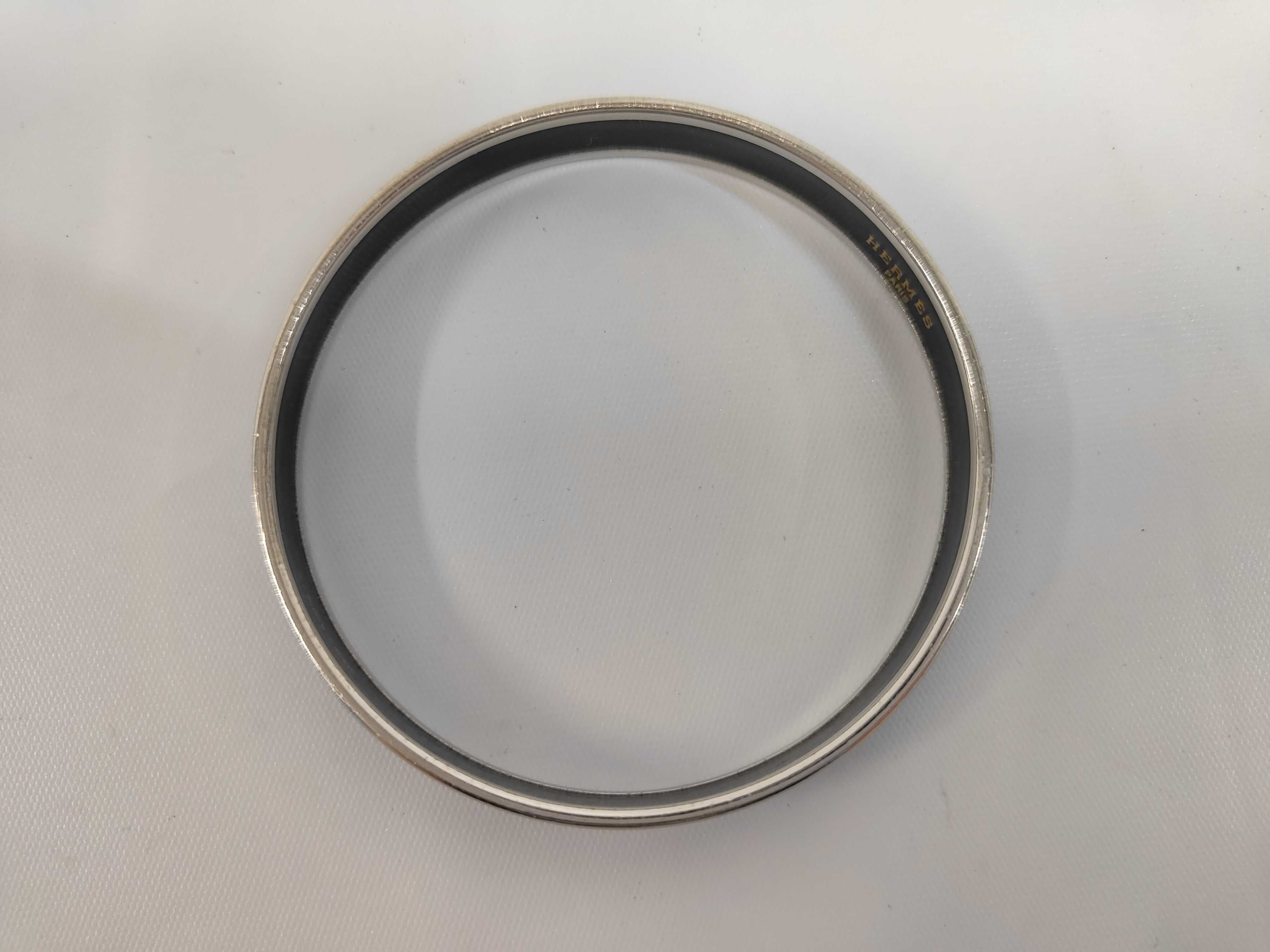 Email PM Bracelet GP Silver Black Hermes Bracelet/Bangle — view 3