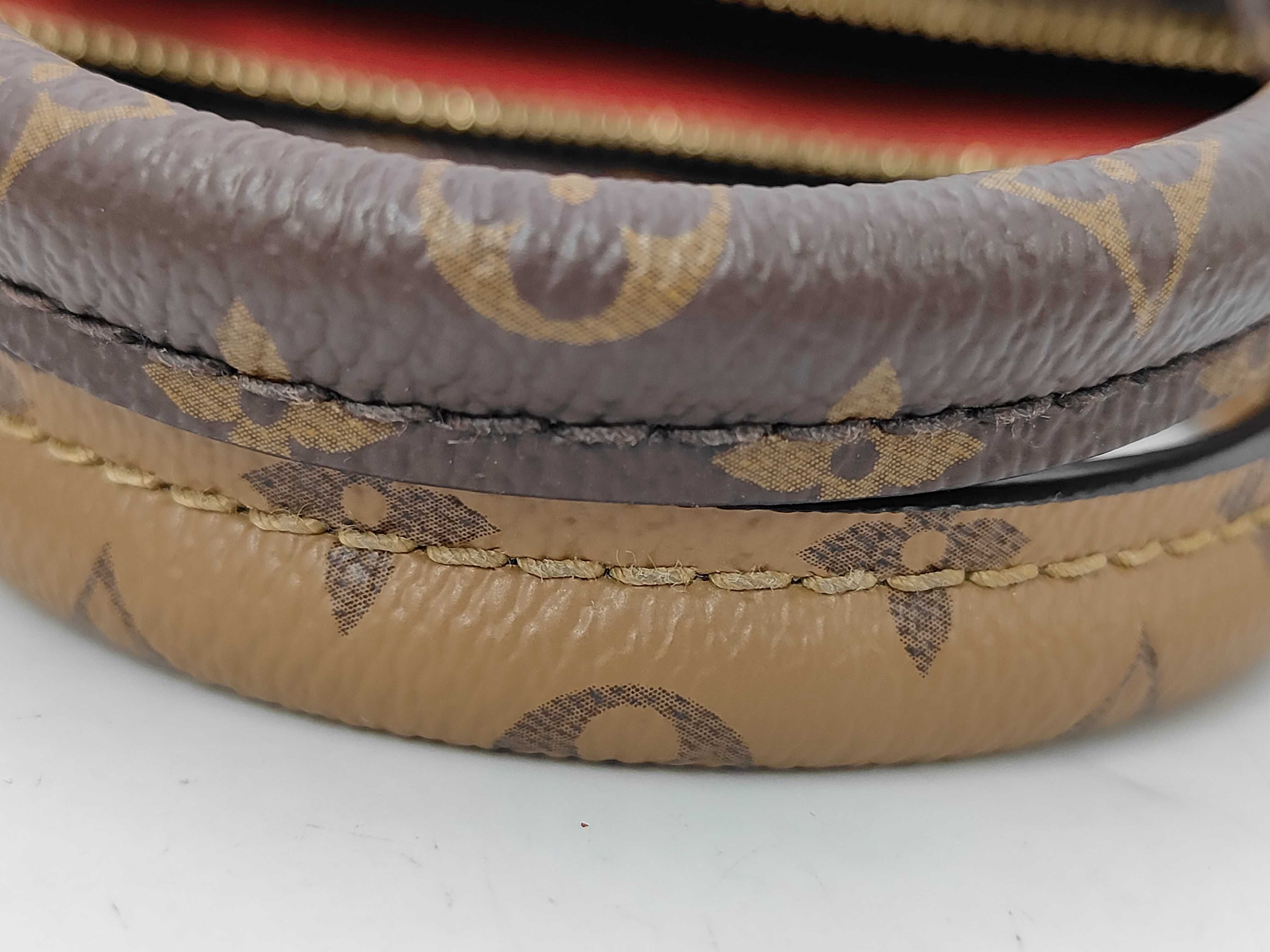 Monogram Reverse OnTheGo EW Chain M14236 Brown RFID Detectable Handbag — view 7