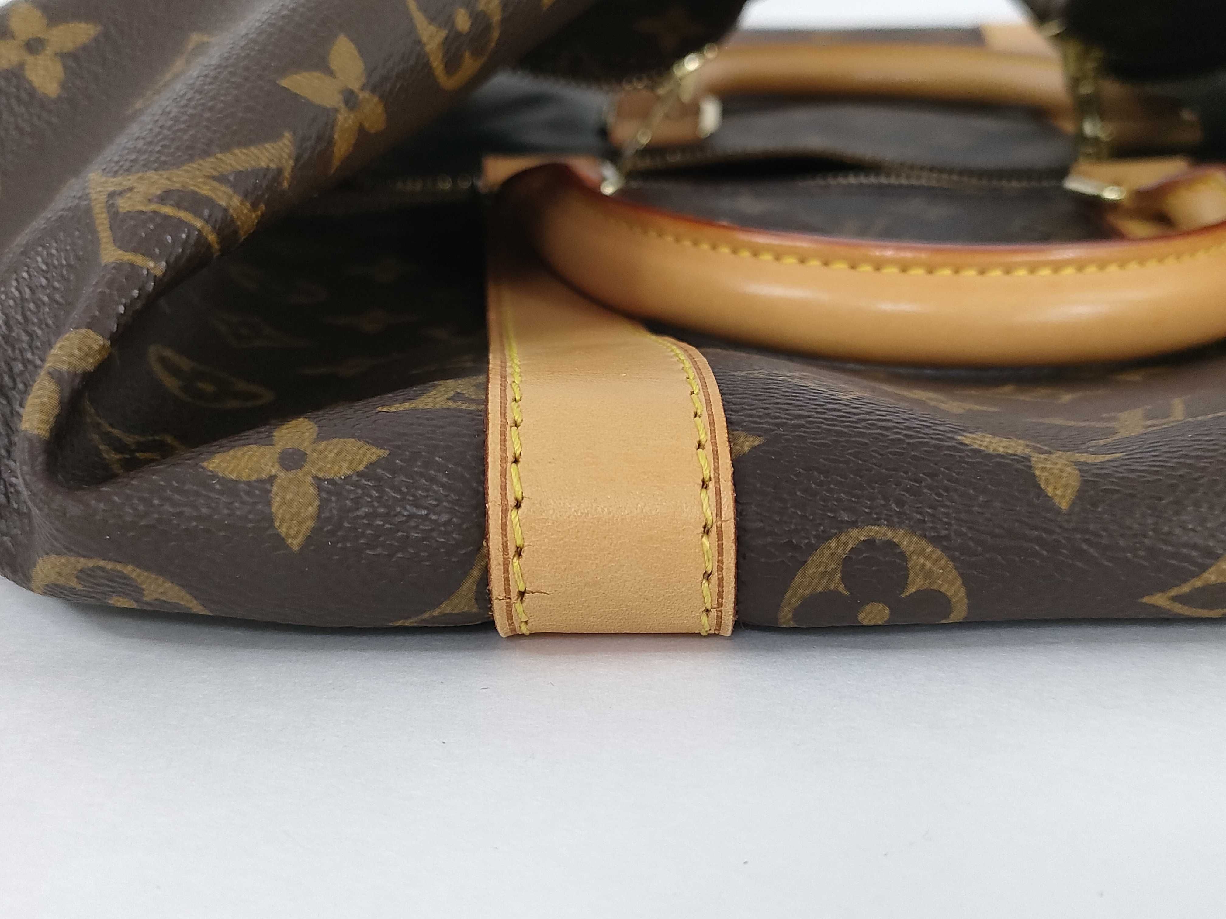 Monogram Louis Vuitton Keepall Boston Bag — view 14