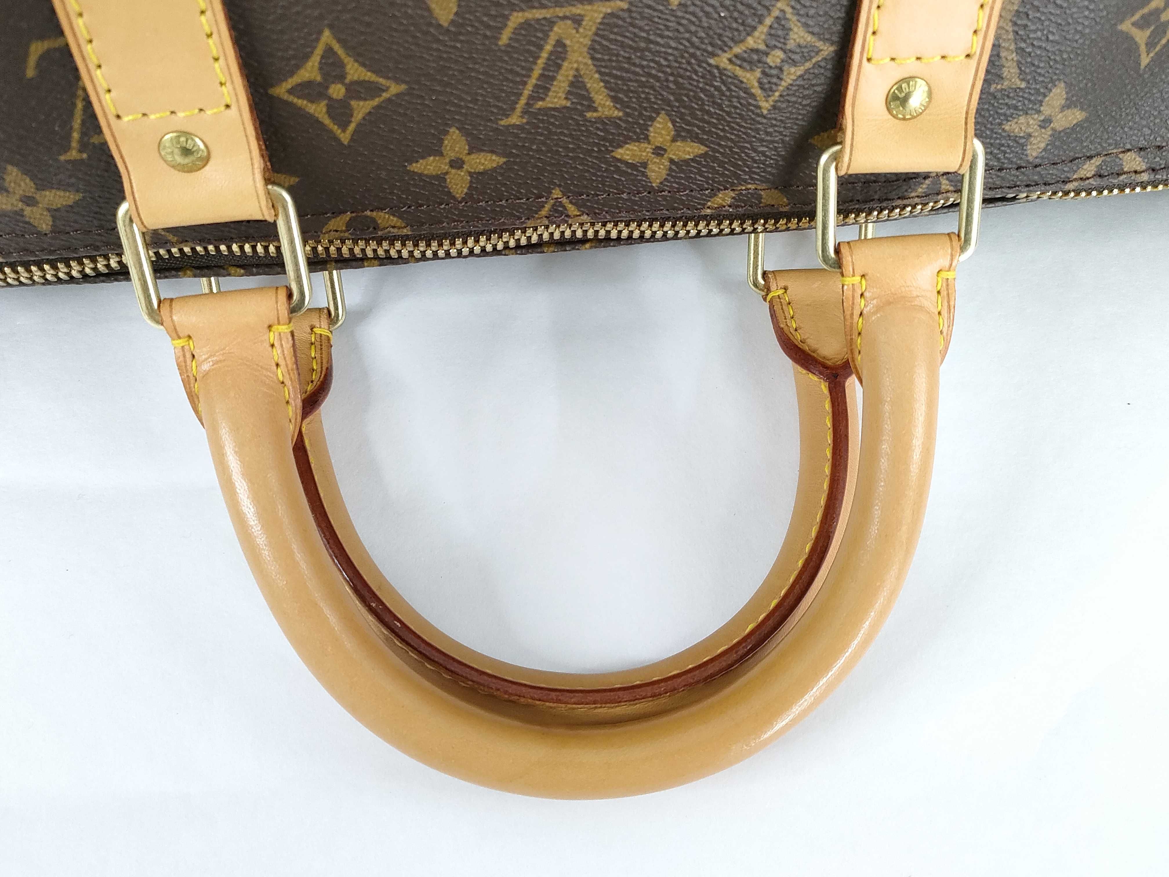 Monogram Louis Vuitton Keepall Boston Bag — view 3