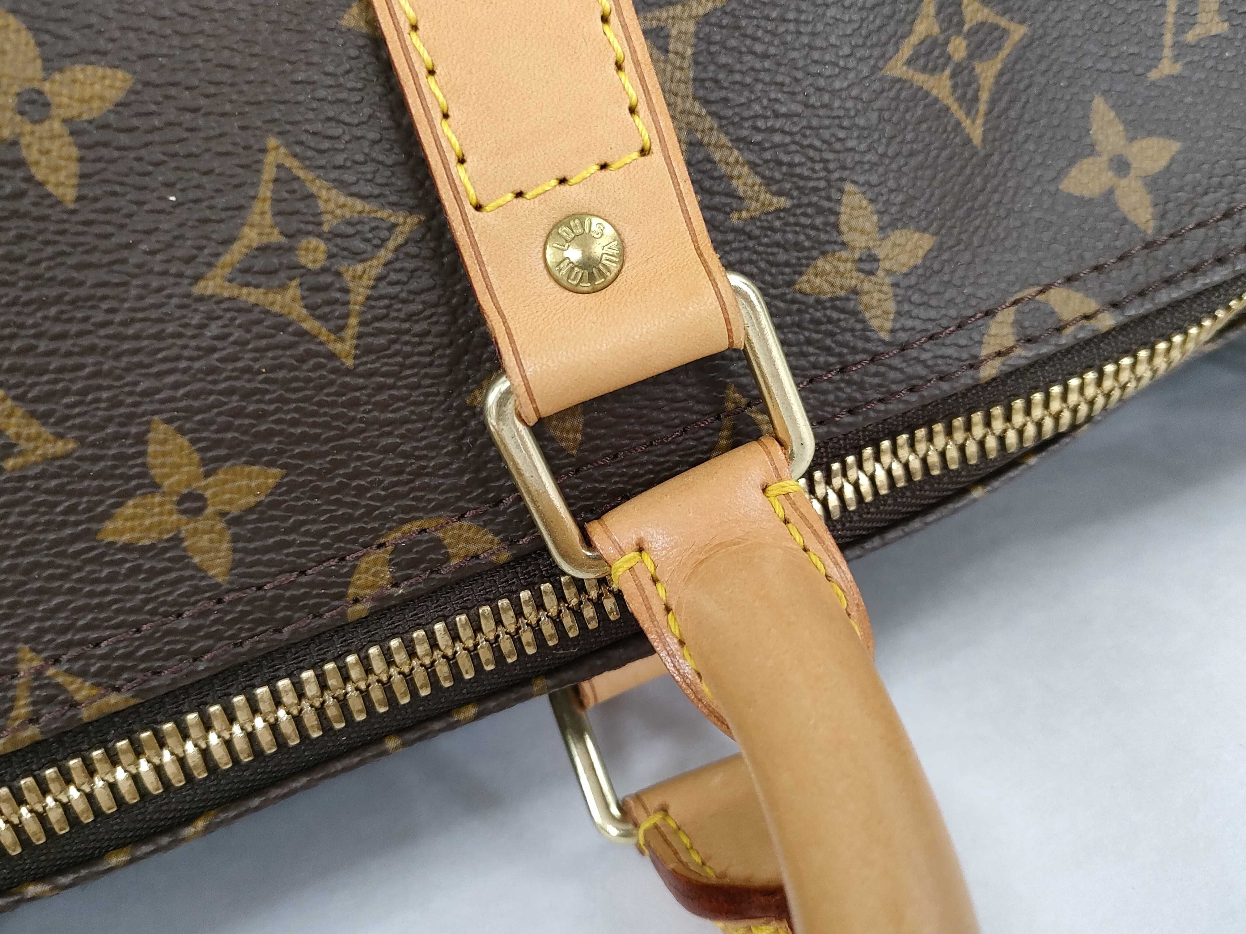 Monogram Louis Vuitton Keepall Boston Bag — view 5
