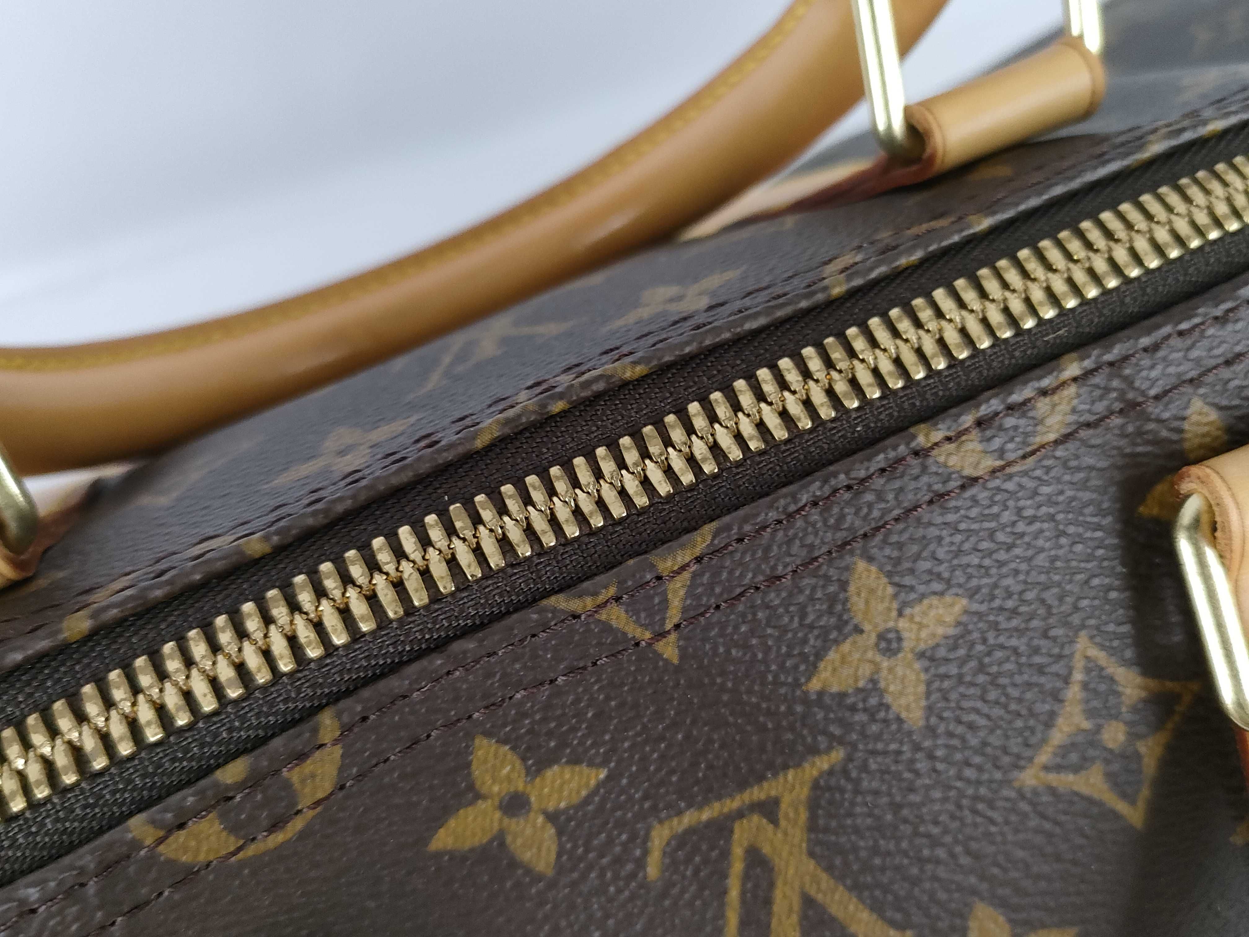 Monogram Louis Vuitton Keepall Boston Bag — view 8