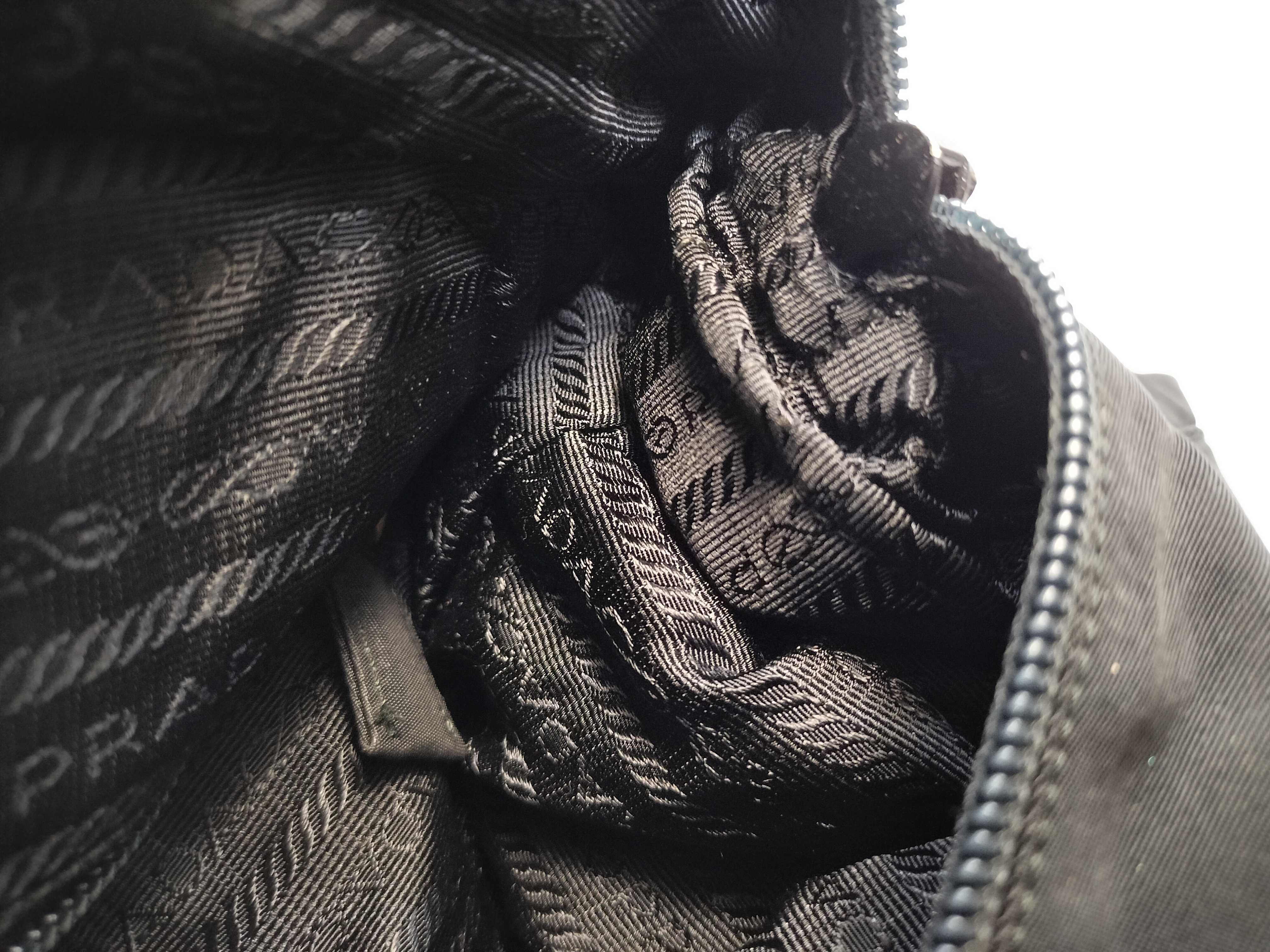 Nylon Triangle Logo Tote Bag — view 13