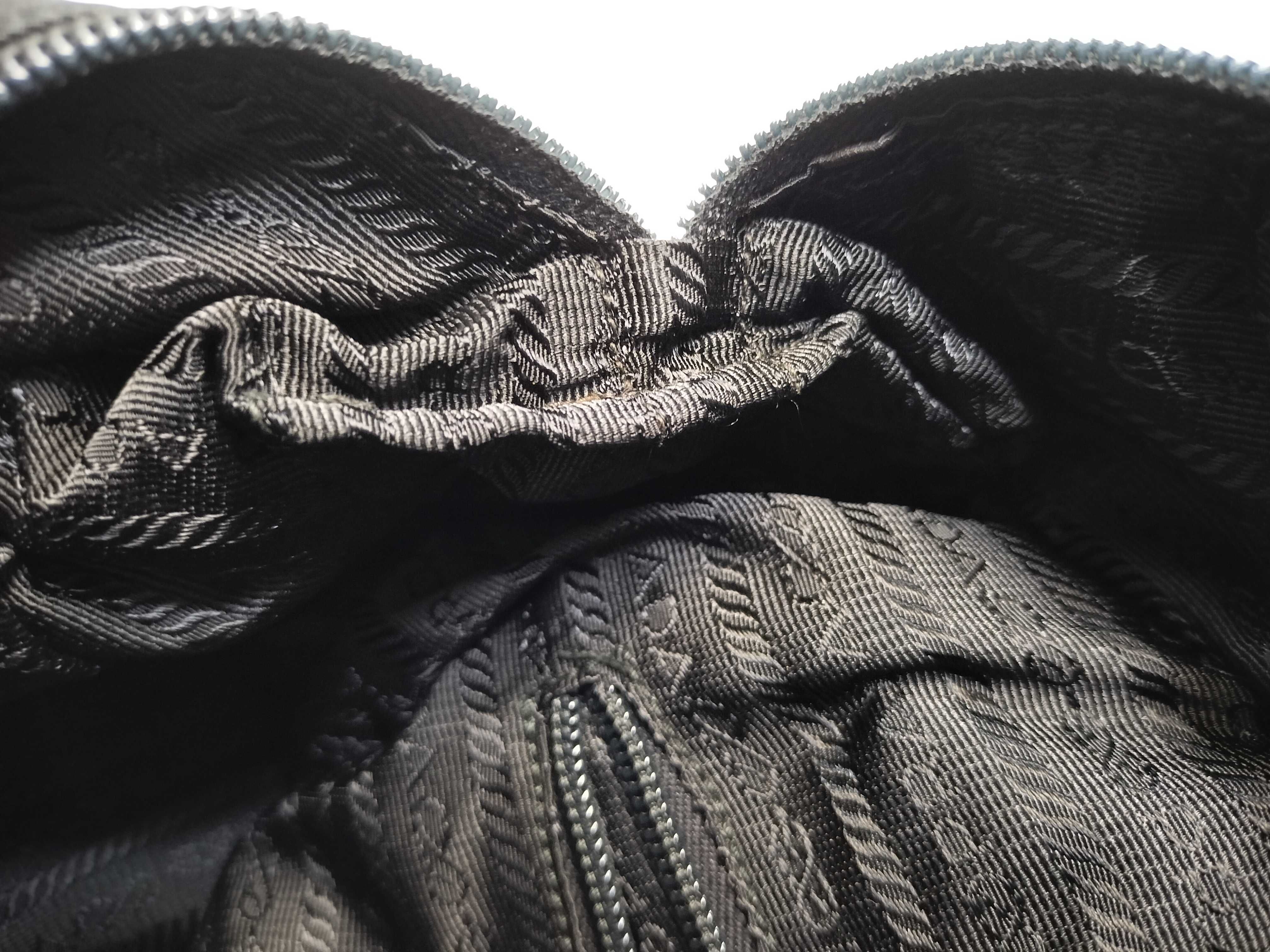 Nylon Triangle Logo Tote Bag — view 14