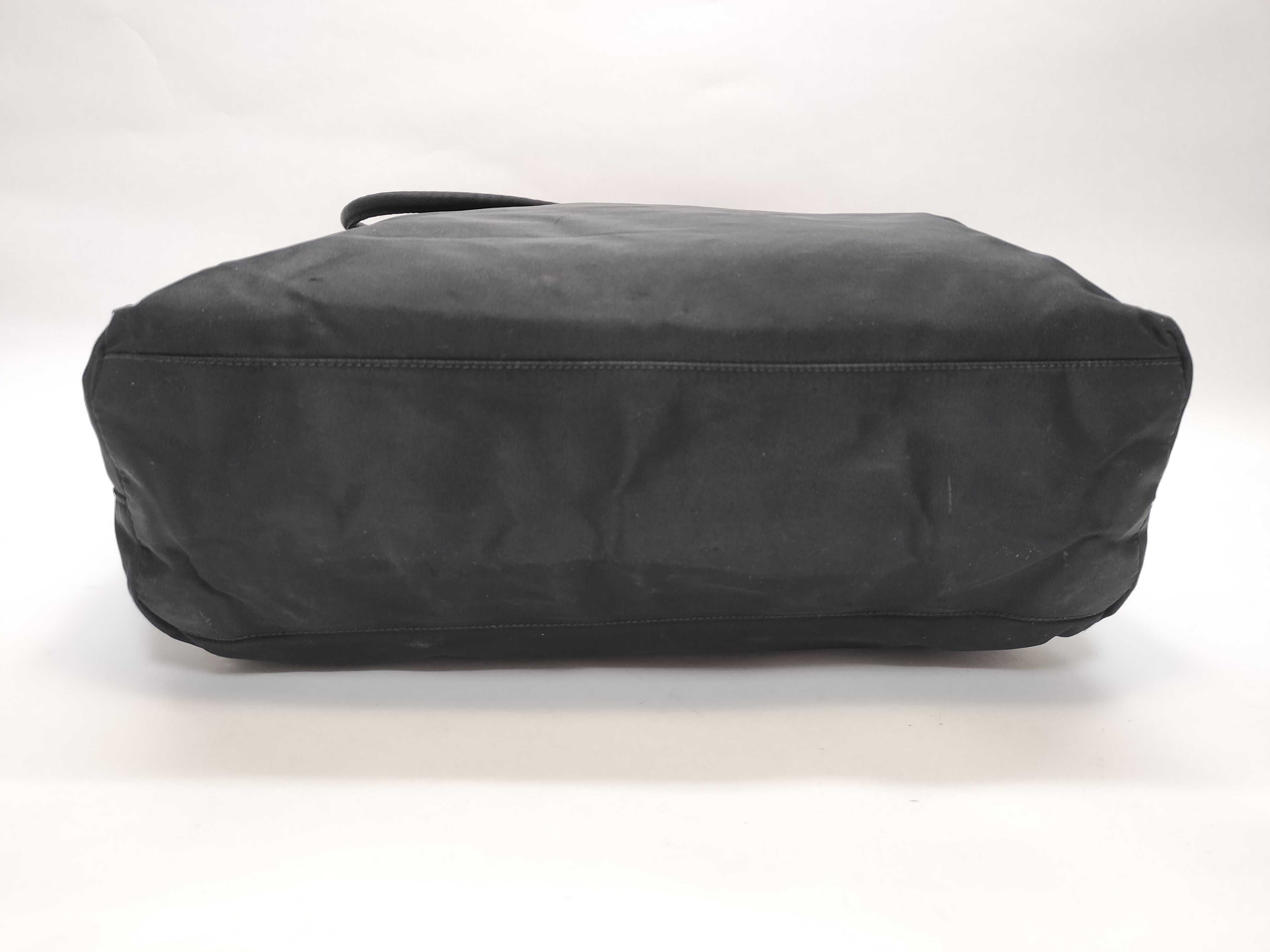 Nylon Triangle Logo Tote Bag — view 4