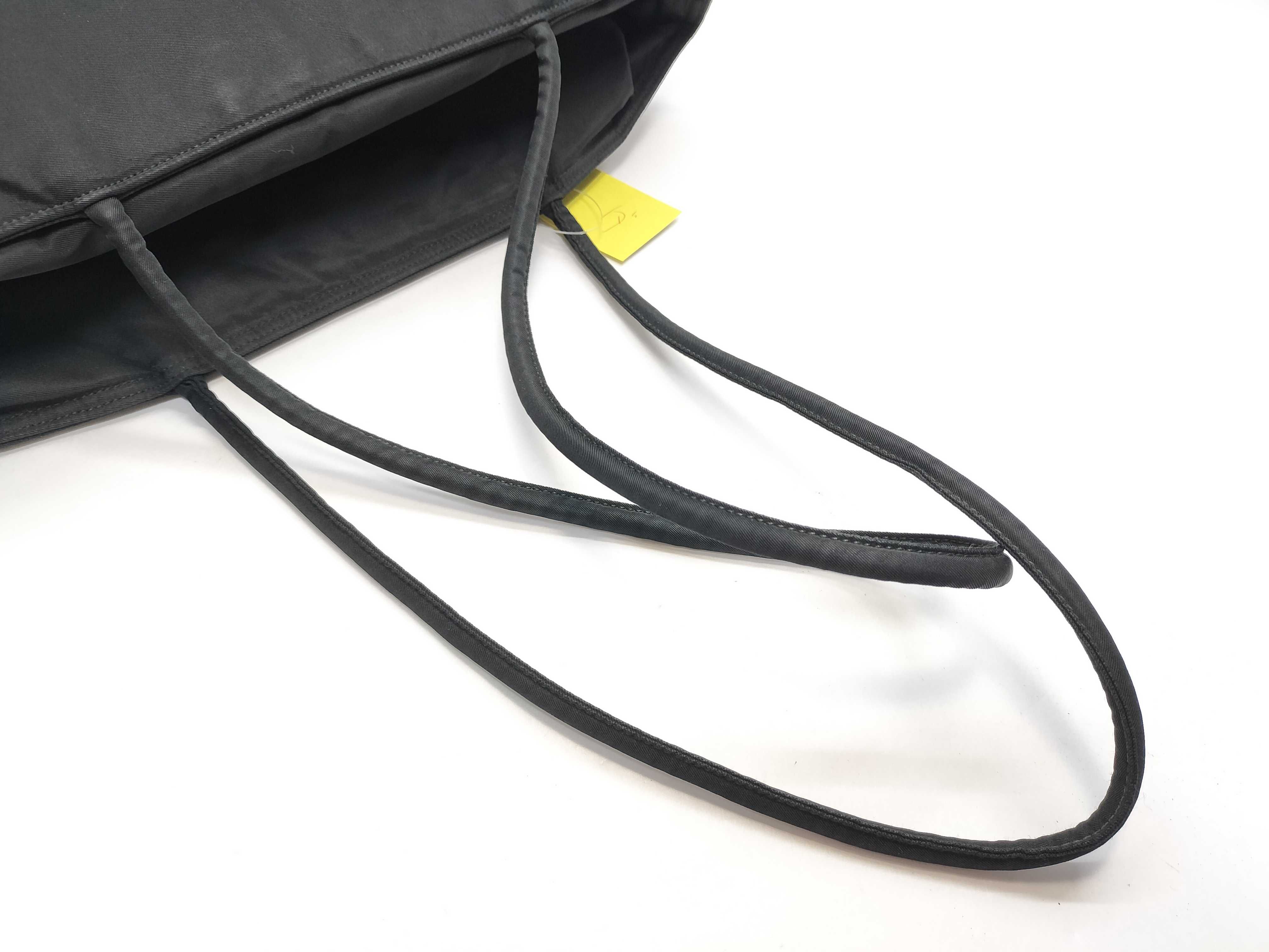 Nylon Triangle Logo Tote Bag — view 5