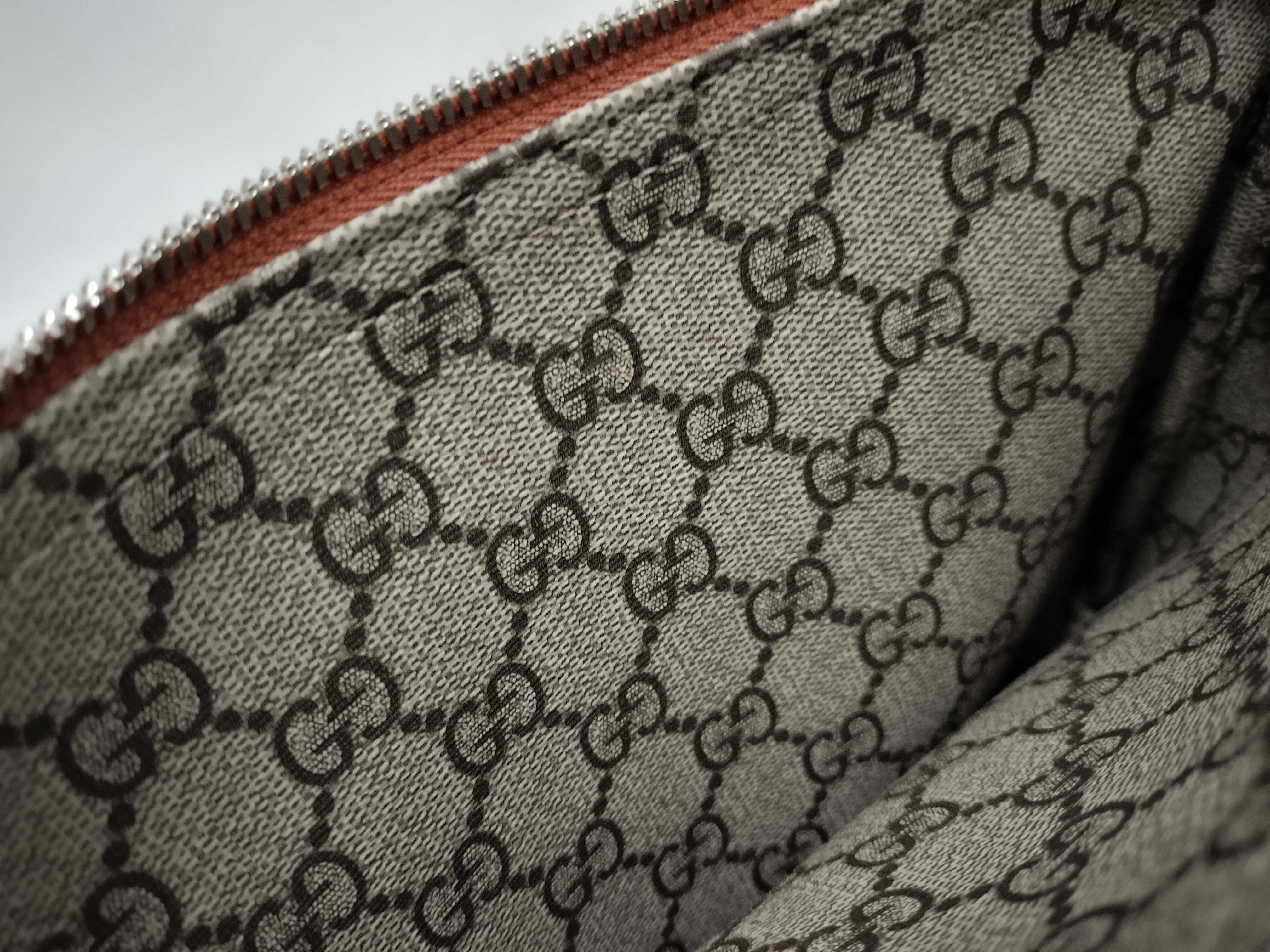 Unused Printed Logo Clutch Bag — view 12