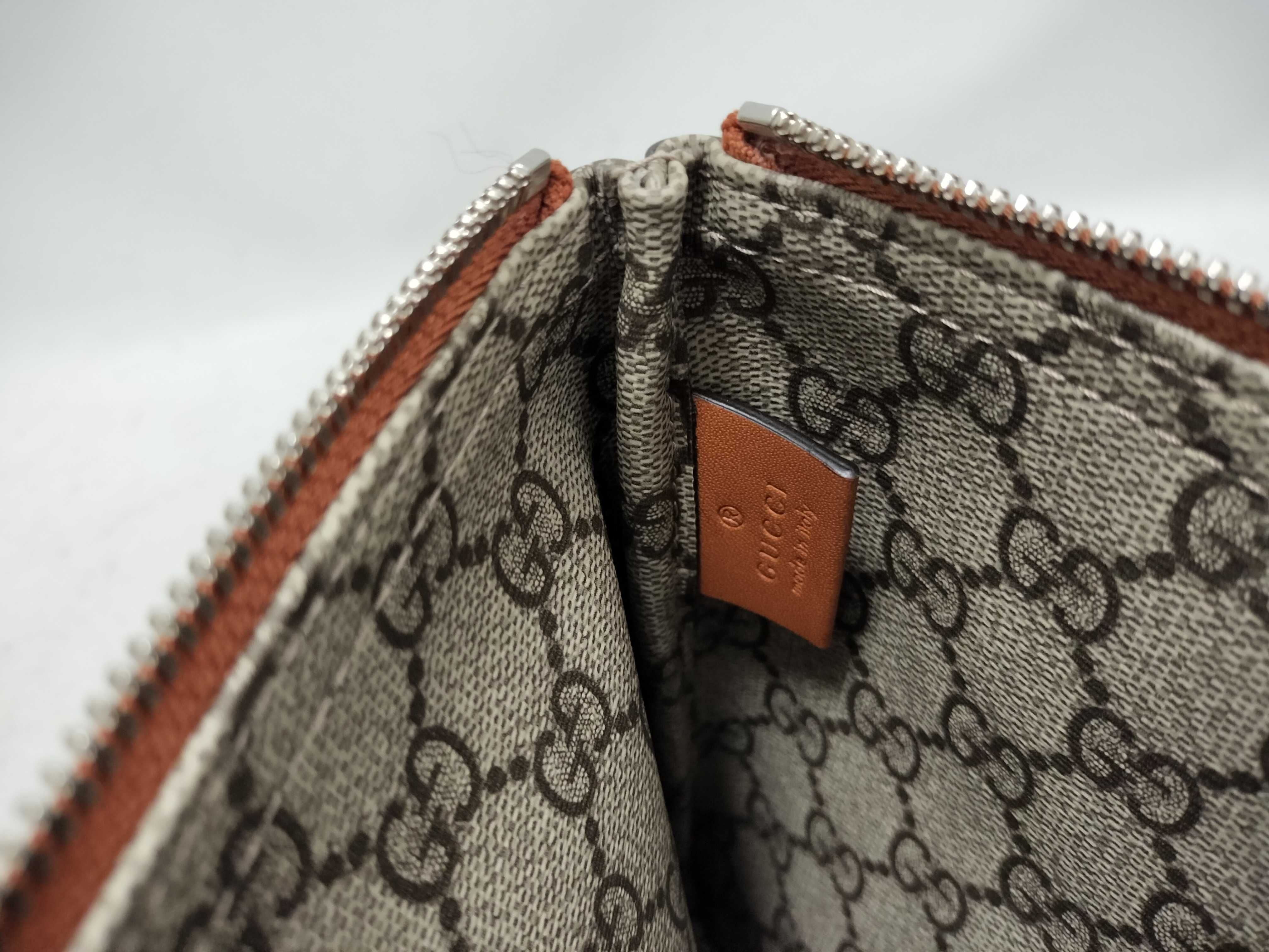 Unused Printed Logo Clutch Bag — view 9