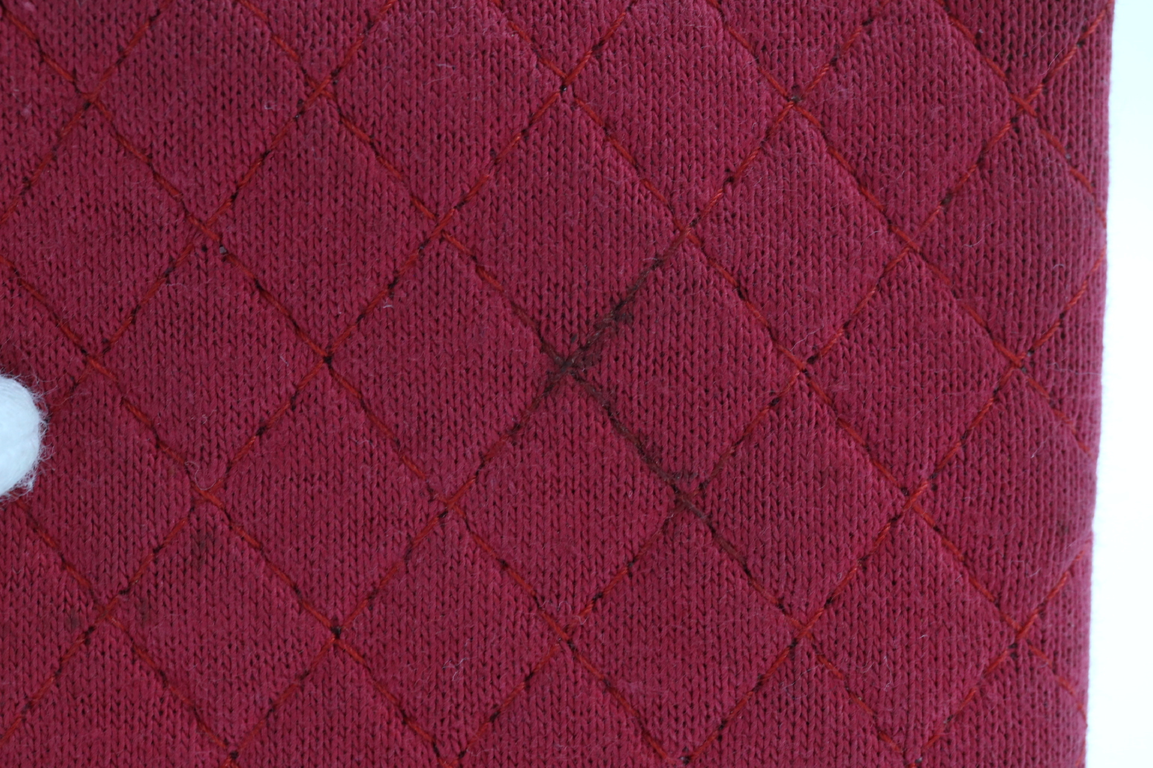 Cotton Matelasse Mini Chain Pouch — view 9