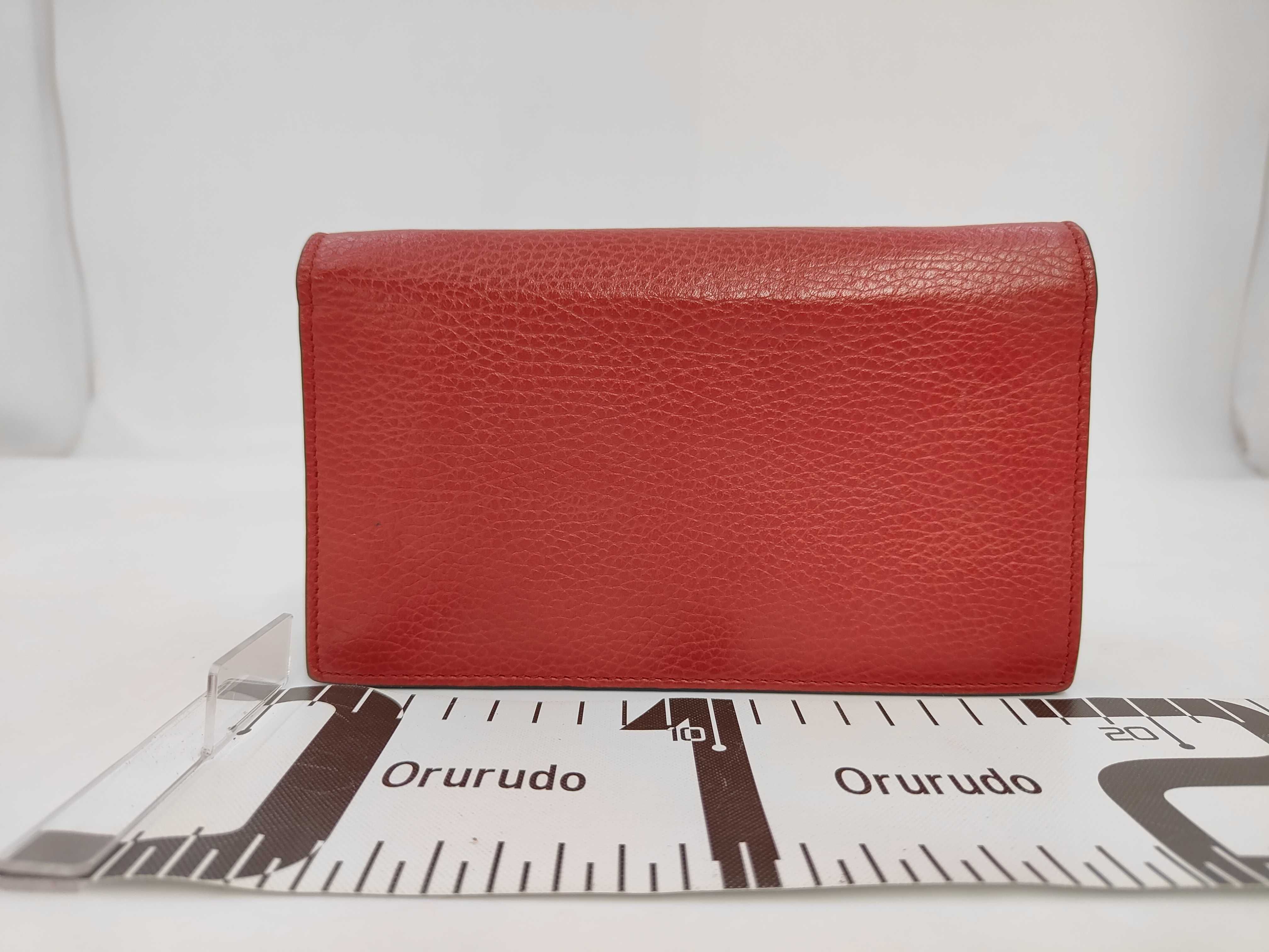 Interlocking WOC Red Shoulder Bag — view 2