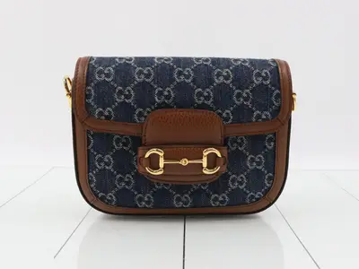 Shoulder Bag GG Denim