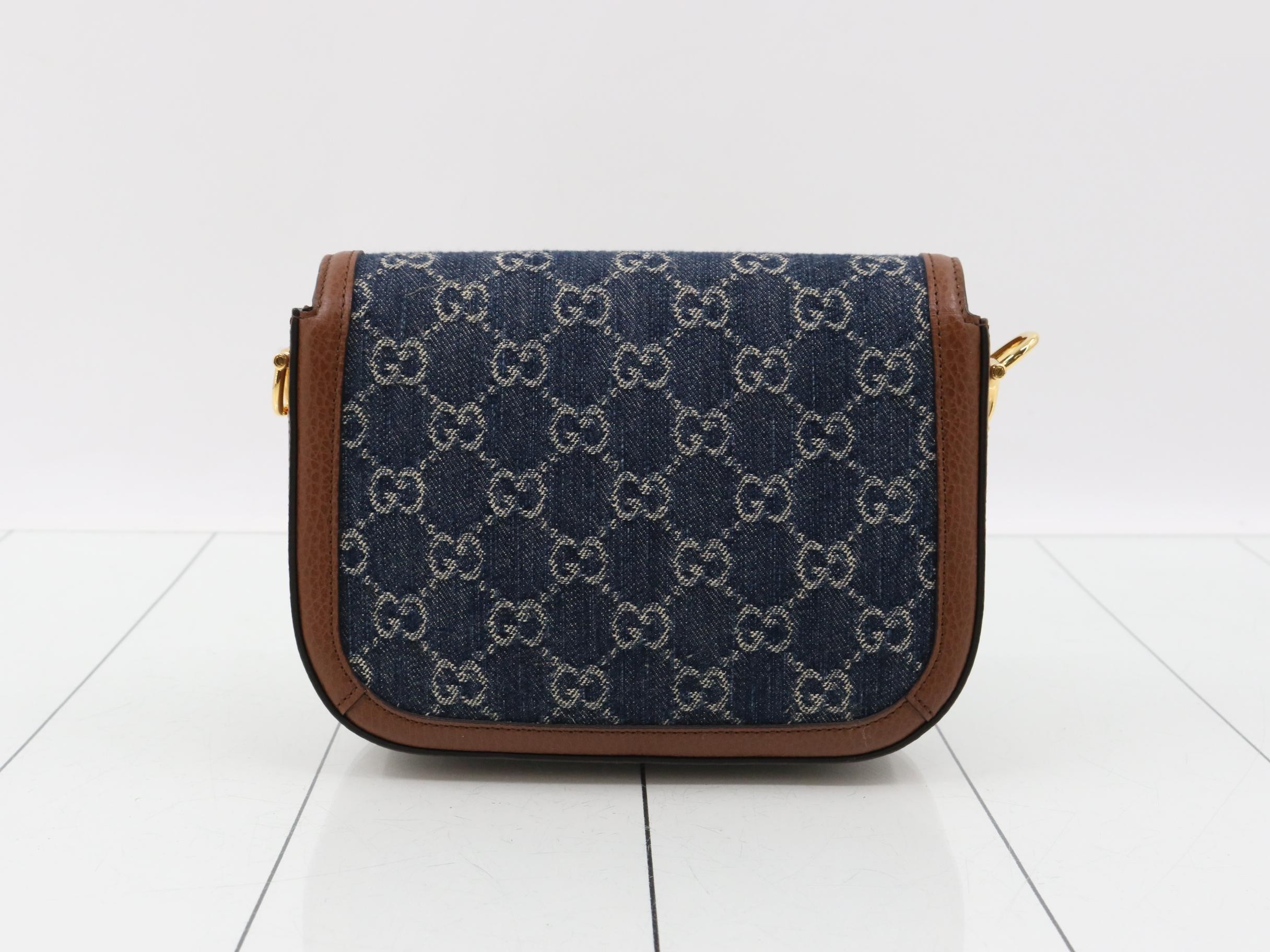 Shoulder Bag GG Denim — view 2