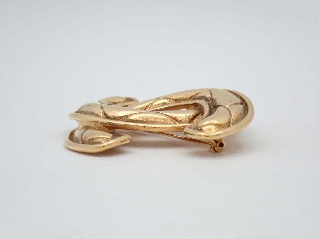 GP 1152 Quilted Coco Mark Brooch — view 3
