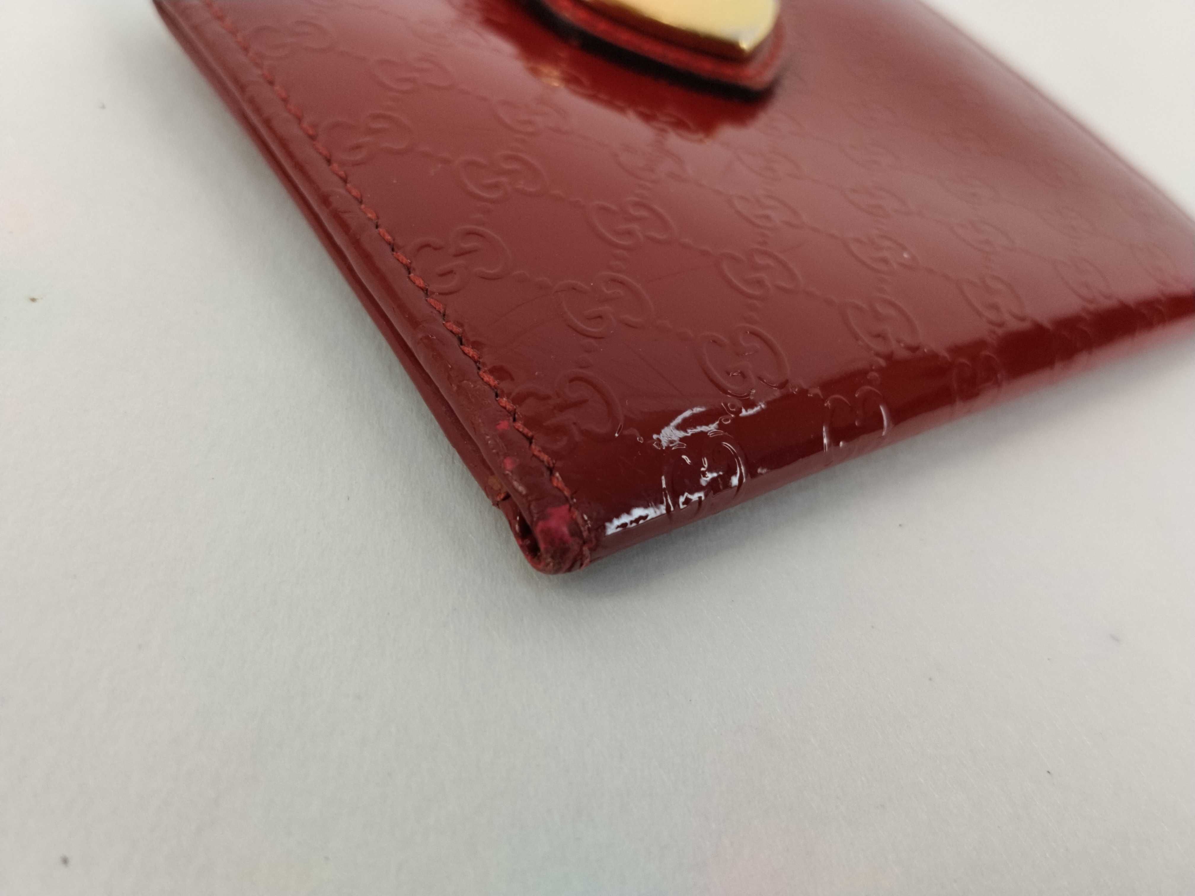 GG Card Case GG Microssima Red Card Case — view 3