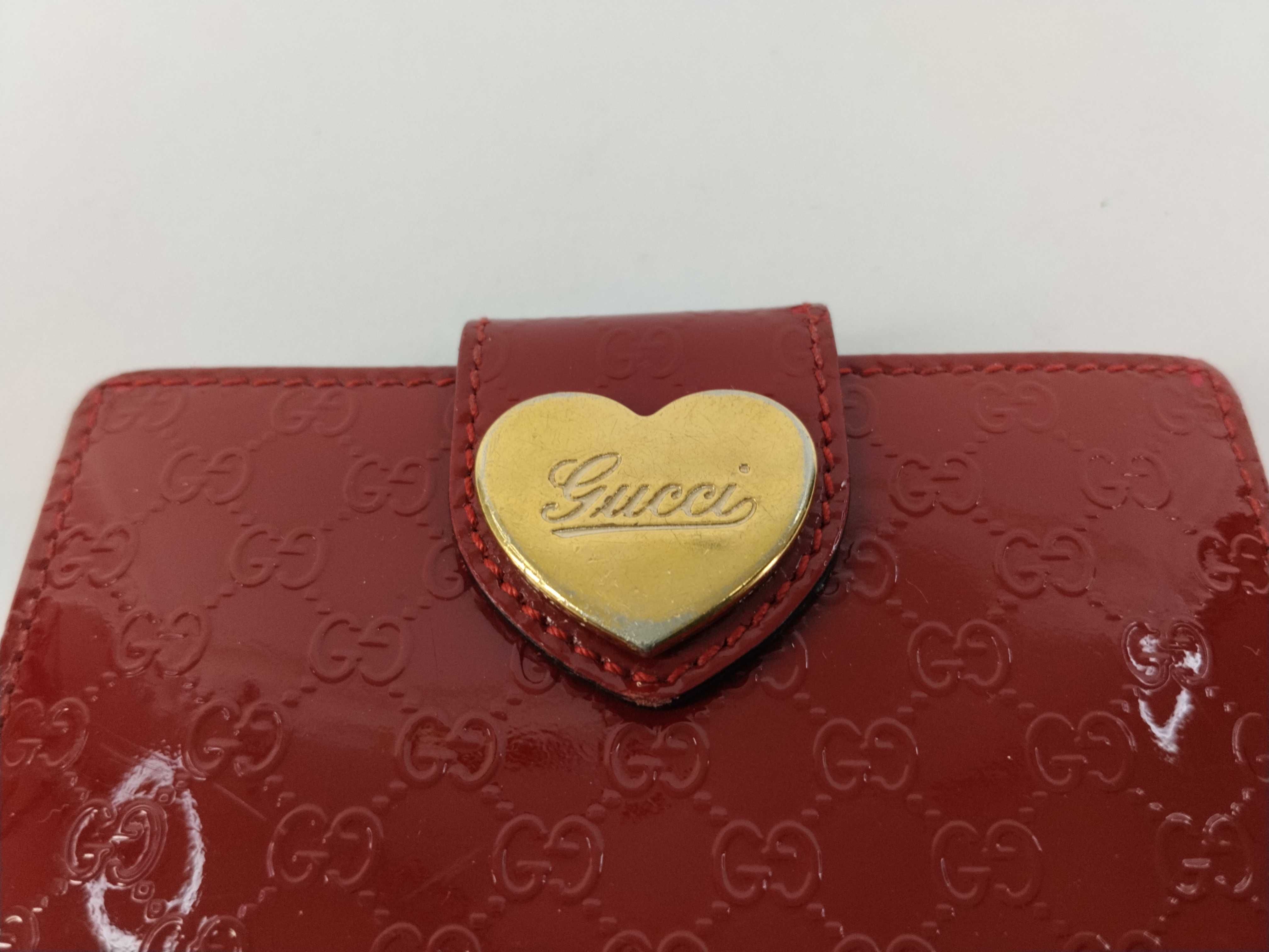 GG Card Case GG Microssima Red Card Case — view 8